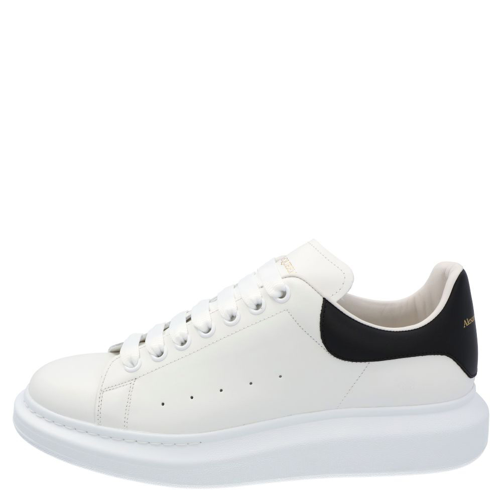 

Alexander McQueen White Leather Oversized Sneakers Size EU