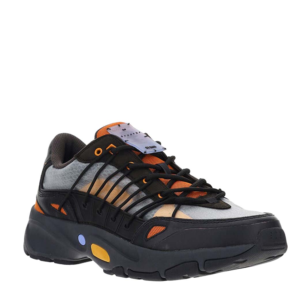 

Alexander McQueen Black/Orange Mcq Lace Up Sneakers Size IT, Multicolor