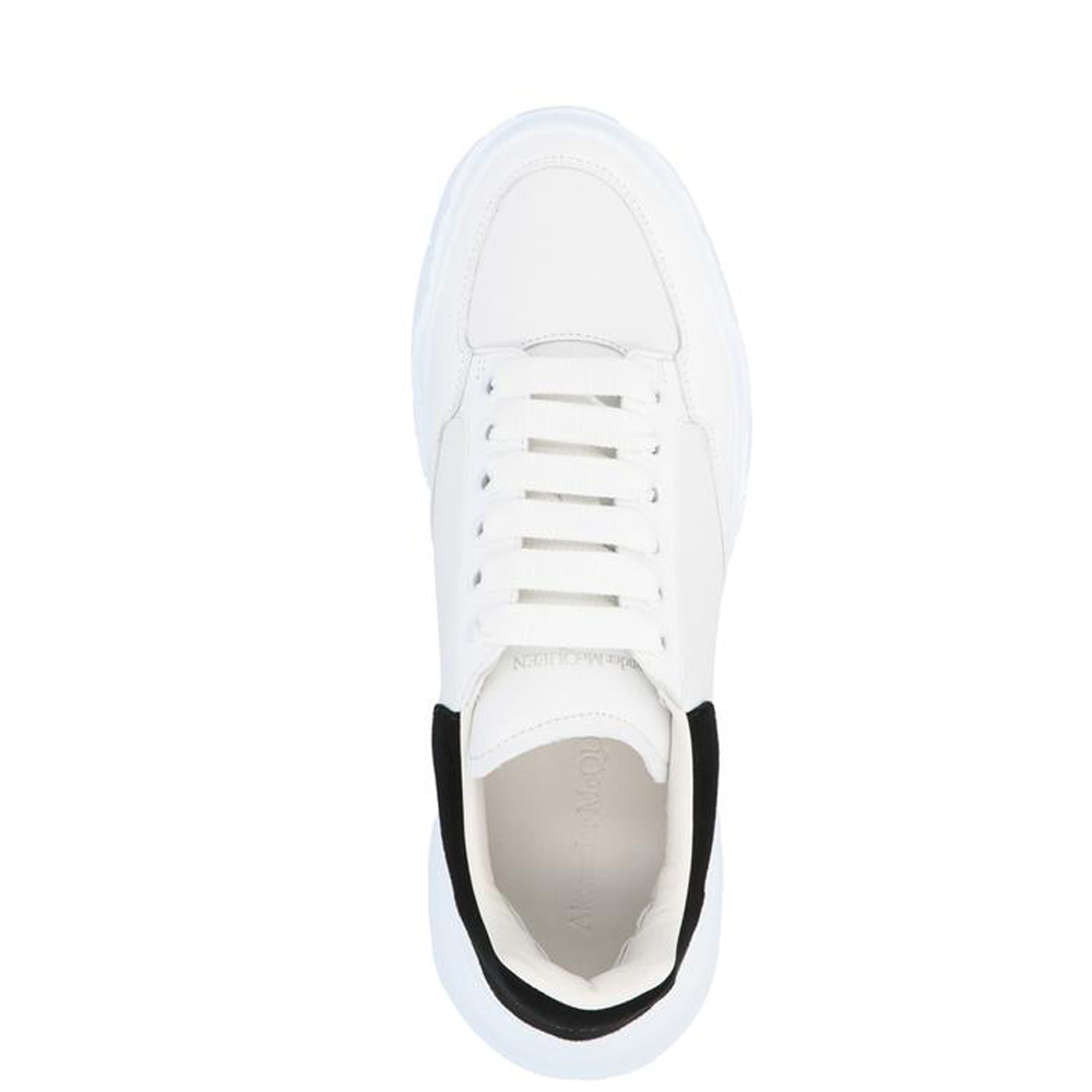 

Alexander McQueen White soft nappa leather Court Sneaker Size EU