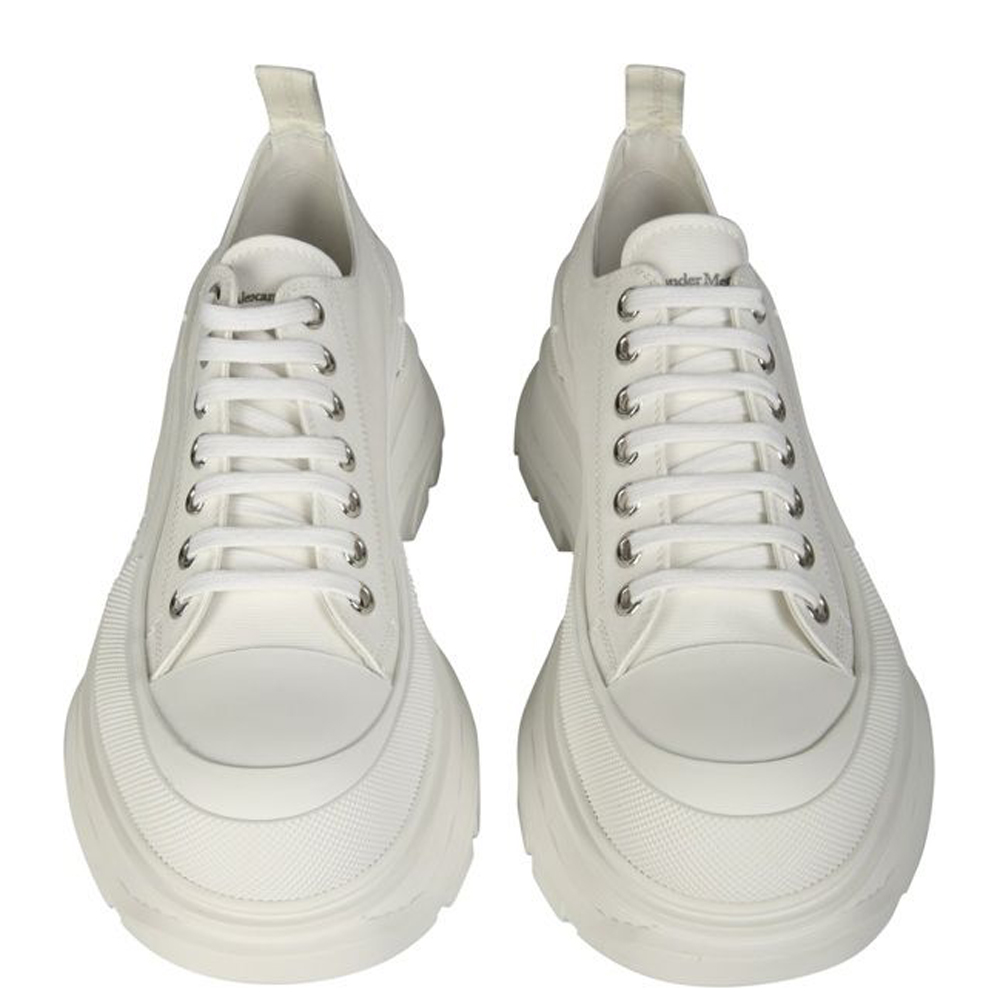 

Alexander McQueen White Tread Slick Sneaker Size IT