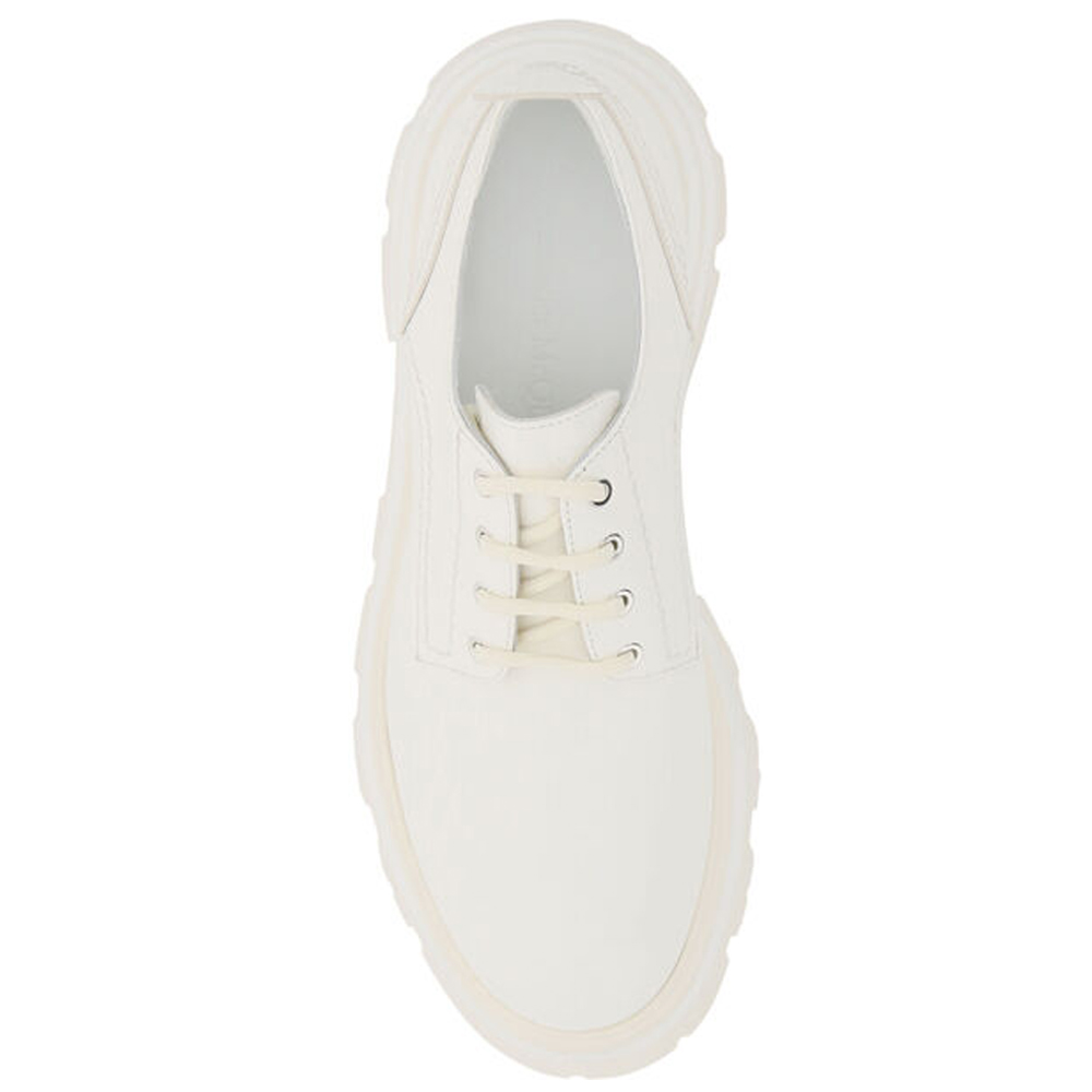 

Alexander McQueen White Leather Wander Lace-Up Shoes Size IT