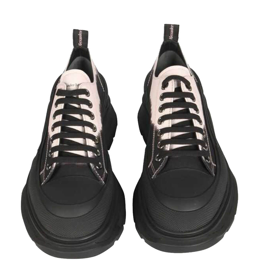 

Alexander McQueen Black/Pink Tread Slick Sneakers Size IT
