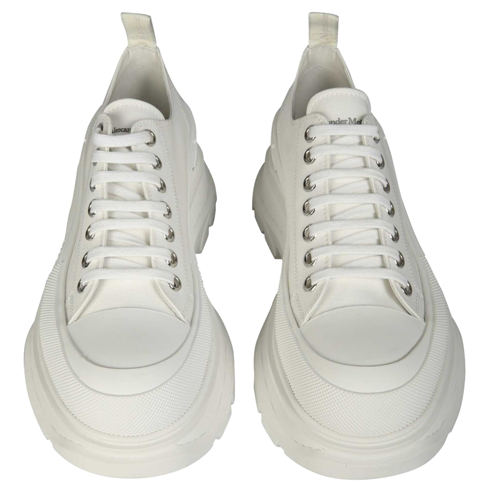 

Alexander McQueen White Tread Slick Sneaker Size IT