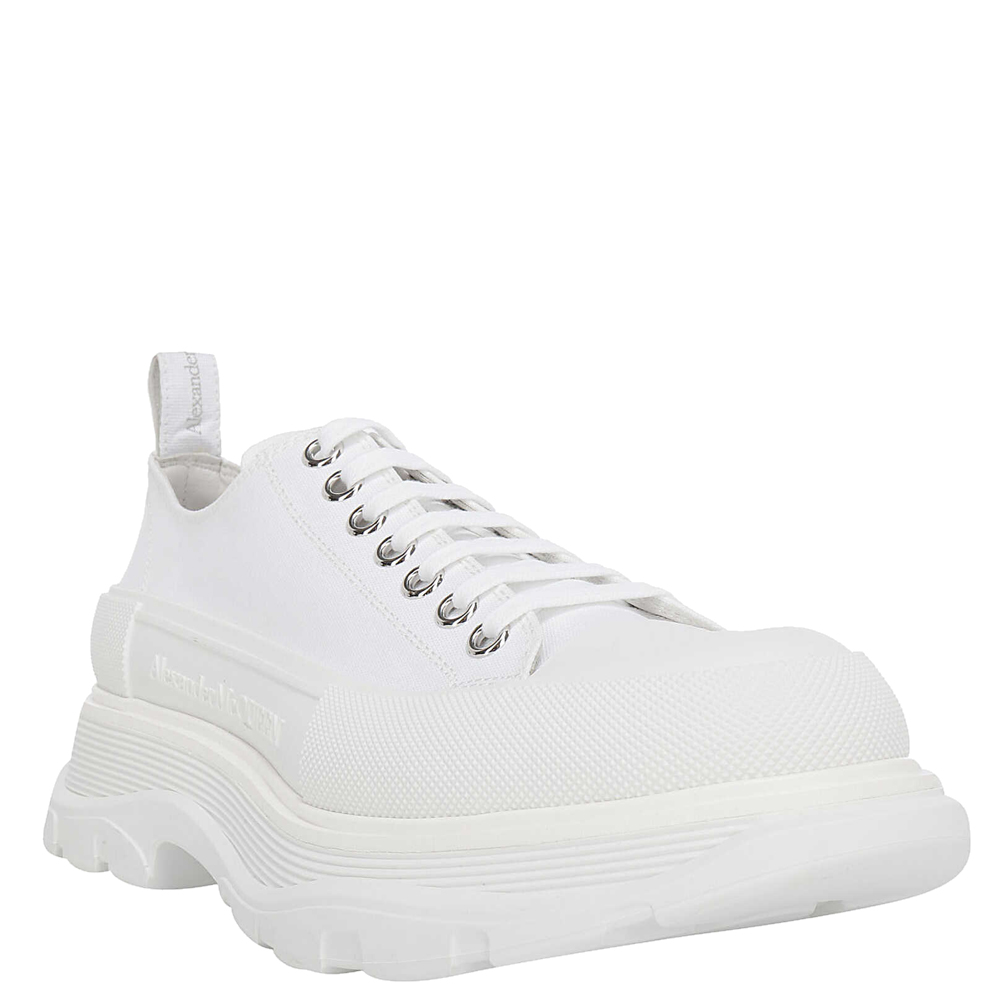 

Alexander McQueen White Tread Slick Sneakers Size IT