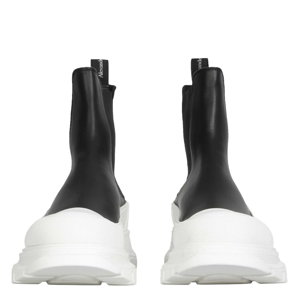 

Alexander McQueen Black Tread Slick Boots Size IT