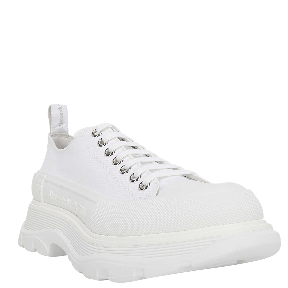 

Alexander McQueen White Tread Slick Sneakers Size IT