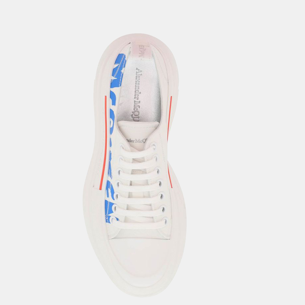 

Alexander Mcqueen White Tread Slick Low-top Sneakers Size EU