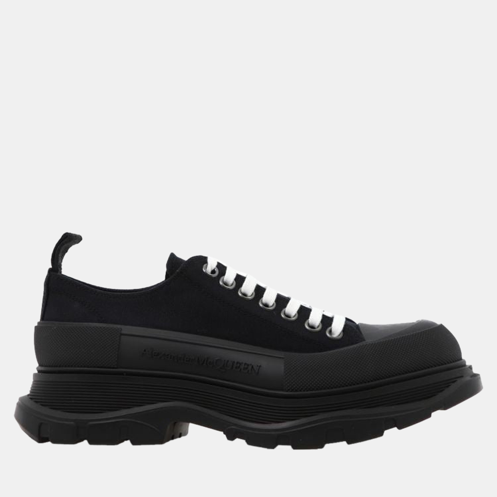 

Alexander Mcqueen Black Tread Slick Sneakers Size EU
