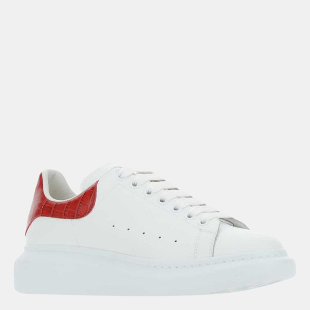 

Alexander Mcqueen White/Red Oversized Sneakers Size EU