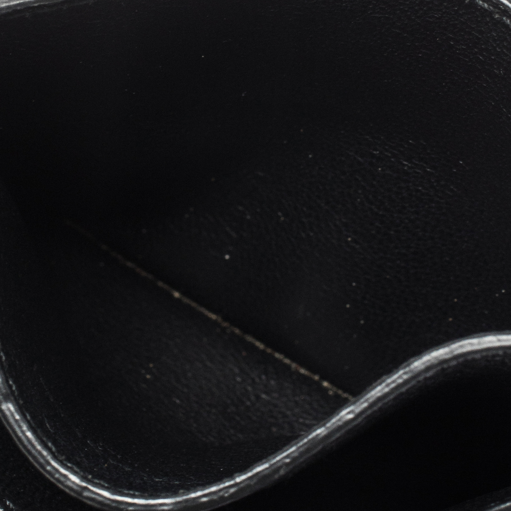

Alexander McQueen Black Leather Skull Card Holder