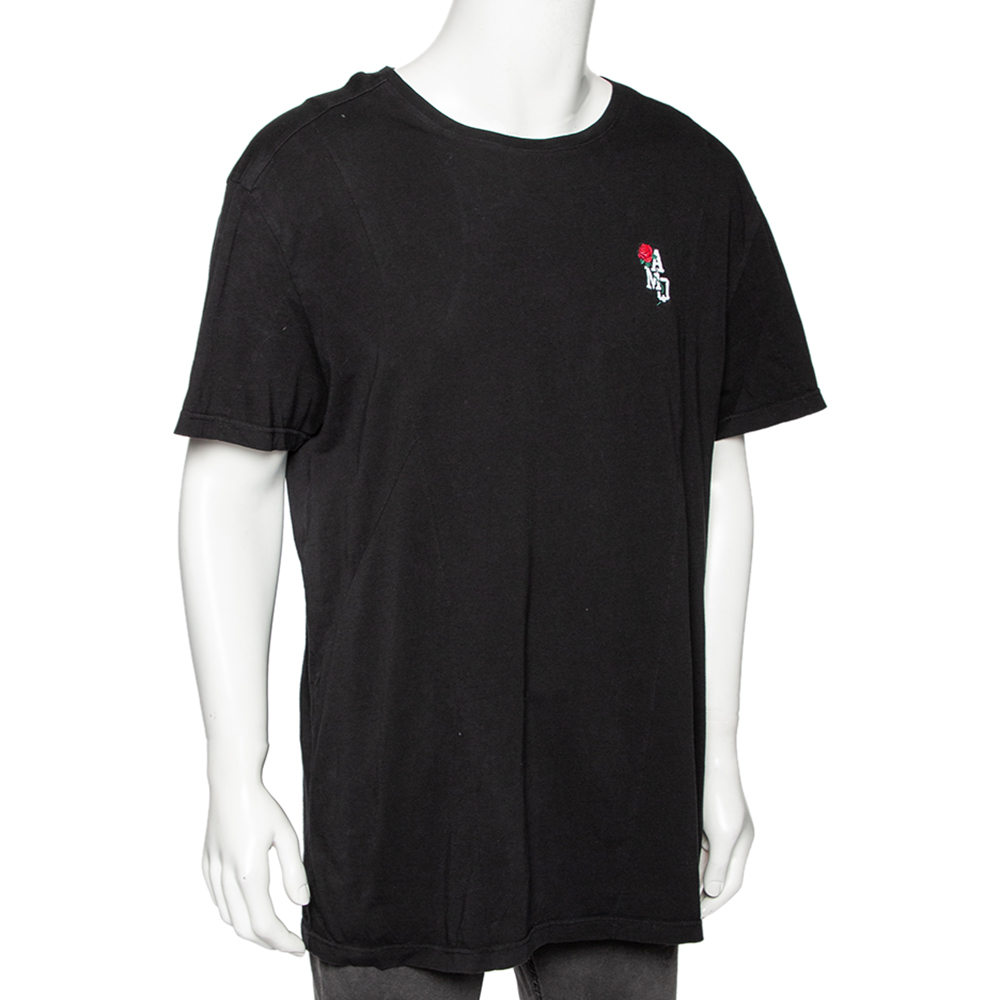 

Alexander McQueen Black Cotton Short Sleeve T-Shirt