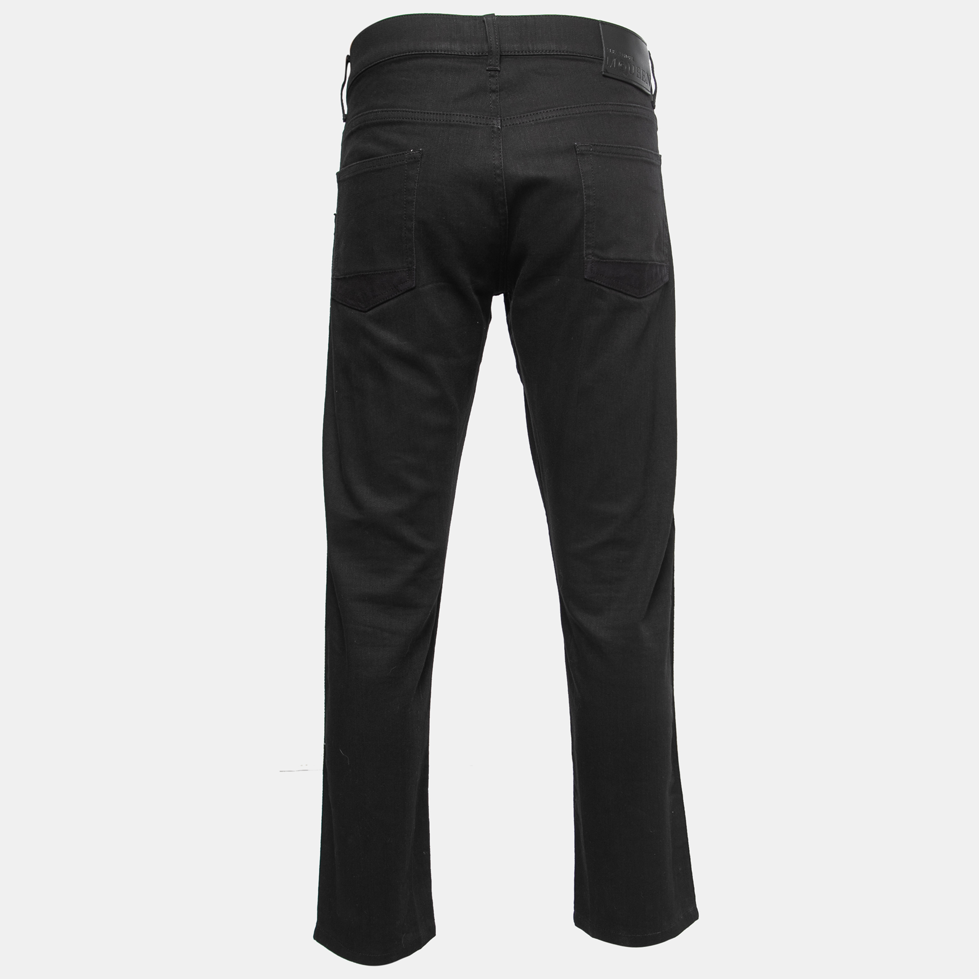 

Alexander McQueen Black Denim Jeans  Waist 36