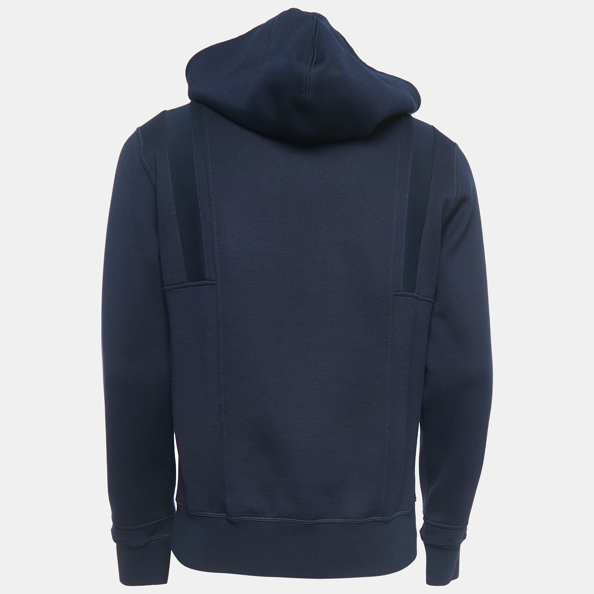 

Alexander McQueen Navy Blue Jersey Knit Hoodie