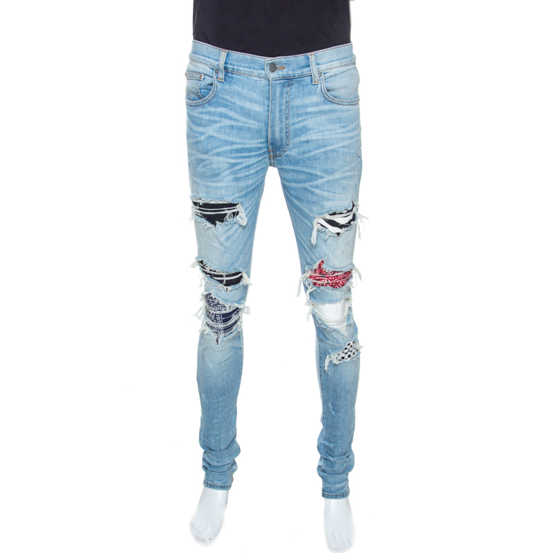 amiri jeans art patch
