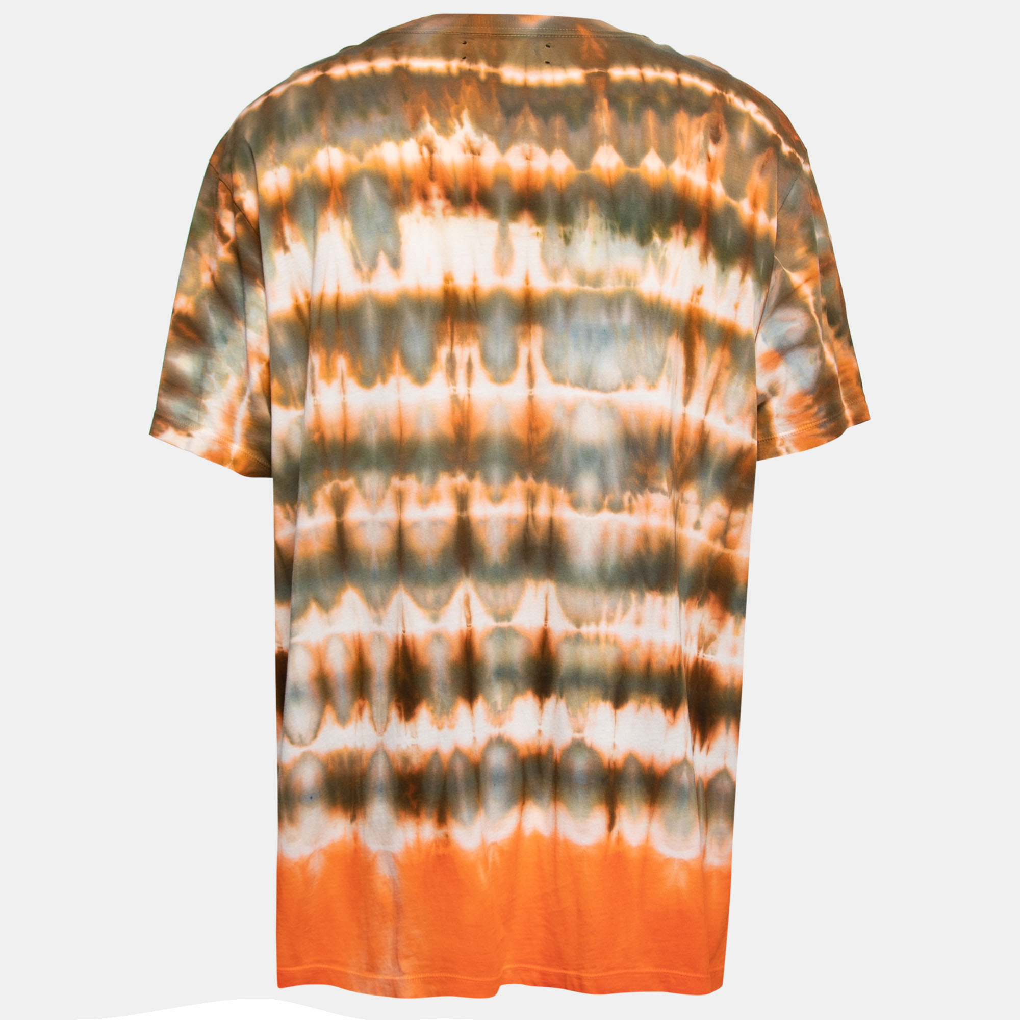 

Amiri Multicolor Tye-Dye Effect Printed Cotton T-Shirt 2XL