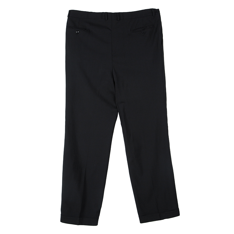 

Armani Collezioni Black Regular Fit Trousers 5XL