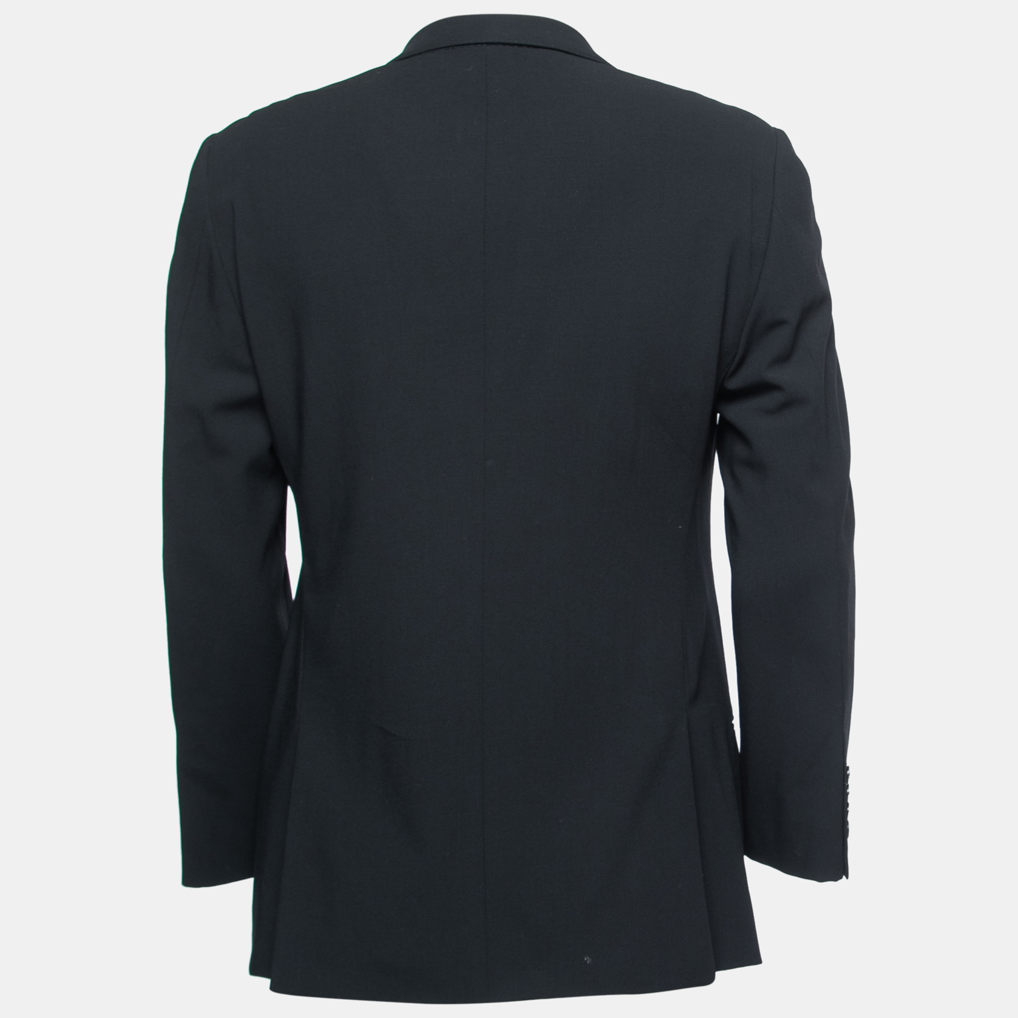 

Armani Collezioni Black Wool Single-Breasted Blazer