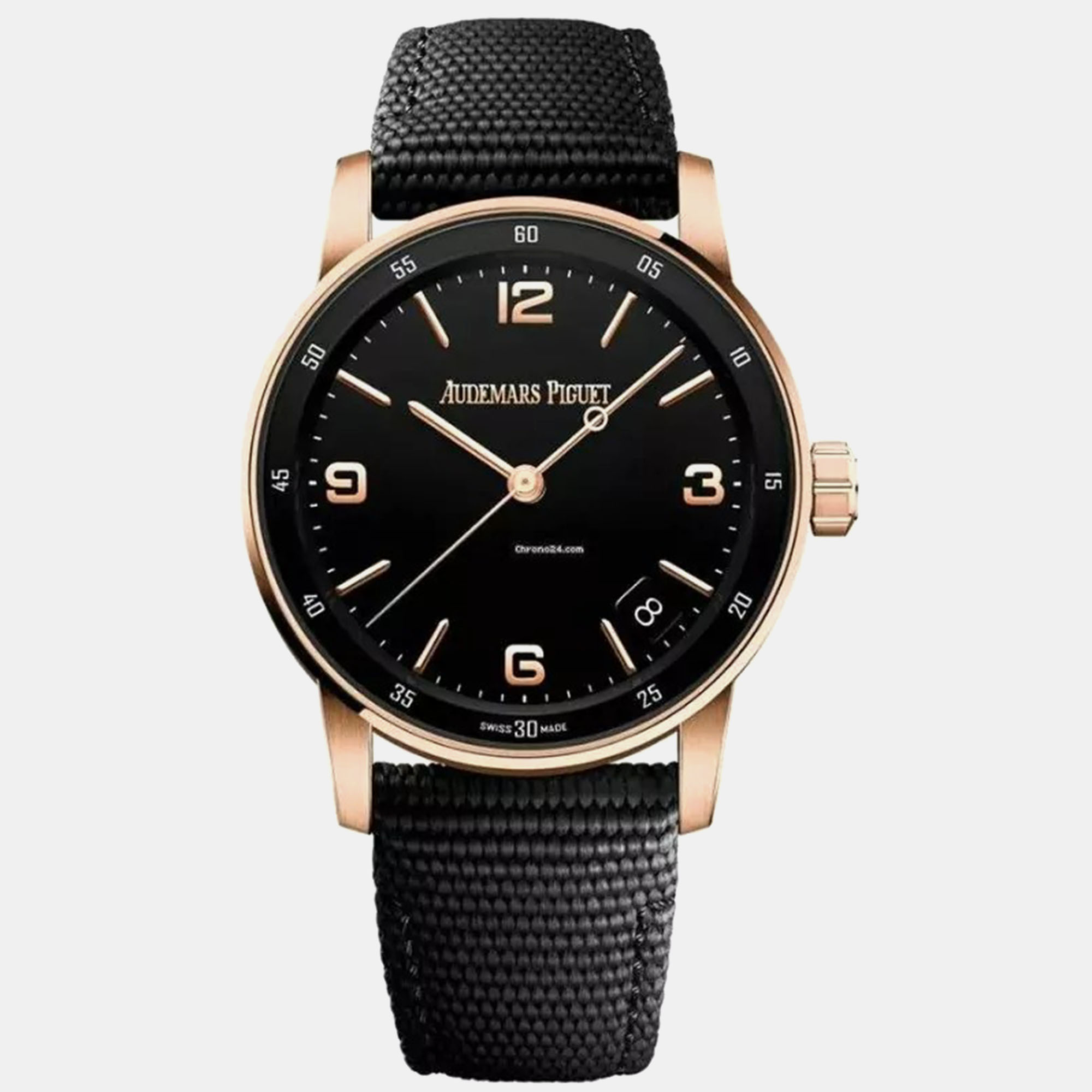 

Audemars Piguet Code 11.59 15210Or.Oo.A002Kb.01 Automatic Black 18k Rose Gold Men's Wristwatch 41 mm
