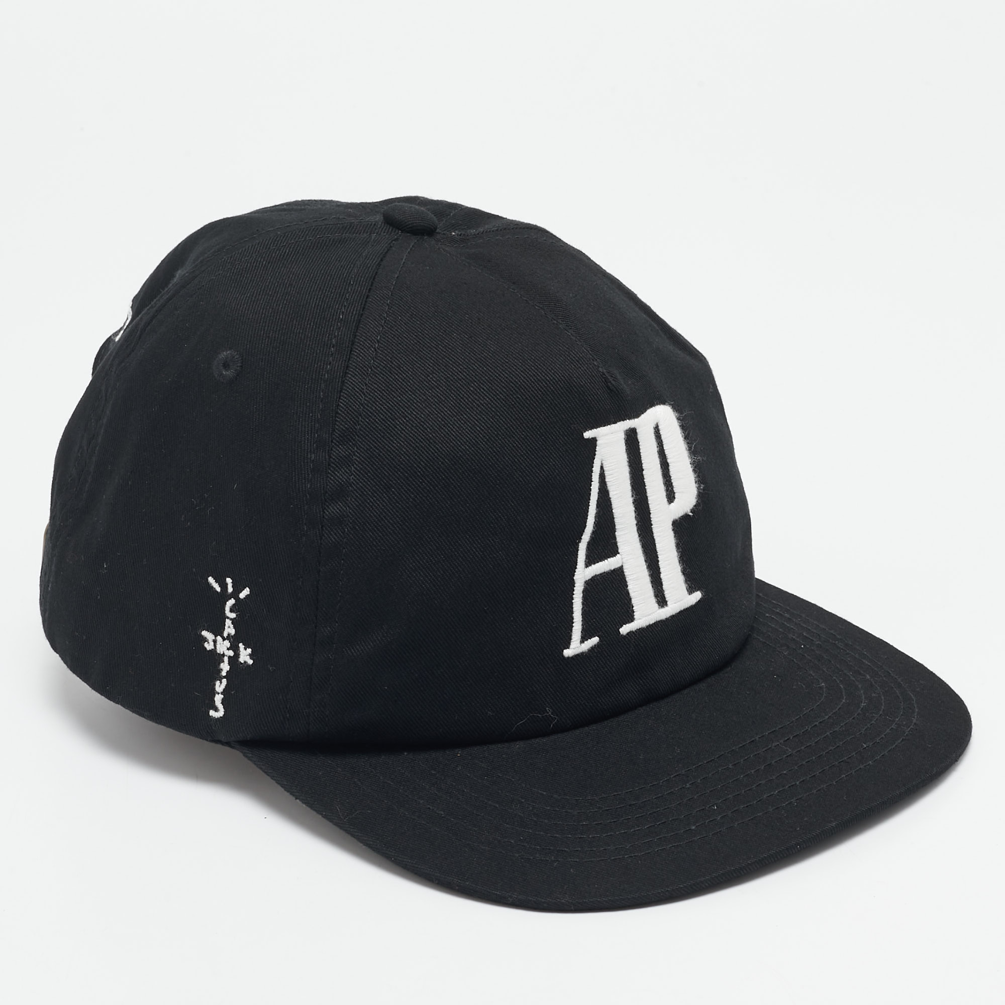 

Audemars Piguet Black Embroidered Cotton Cap