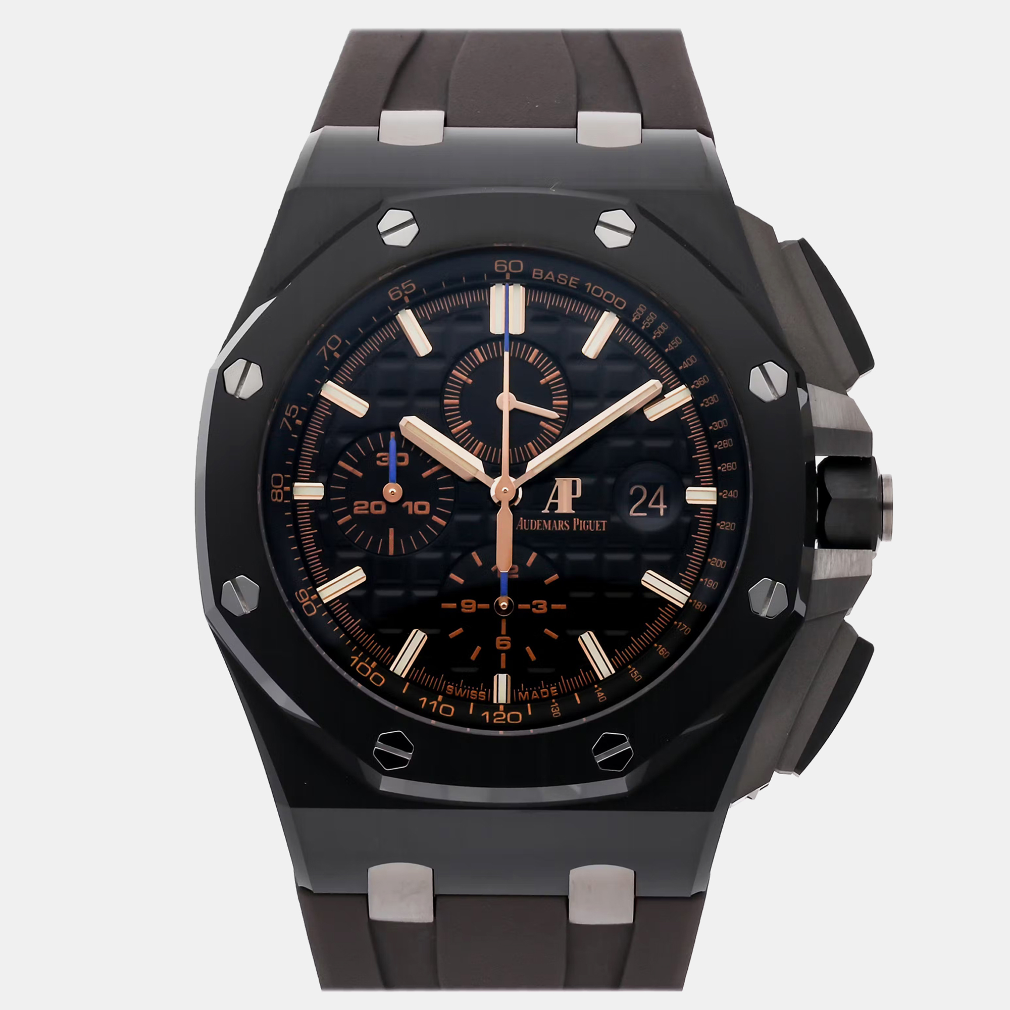 

Audemars Piguet Black Ceramic Royal Oak Offshore 26405CE.OO.A002CA.02 Automatic Men's Wristwatch 44 mm