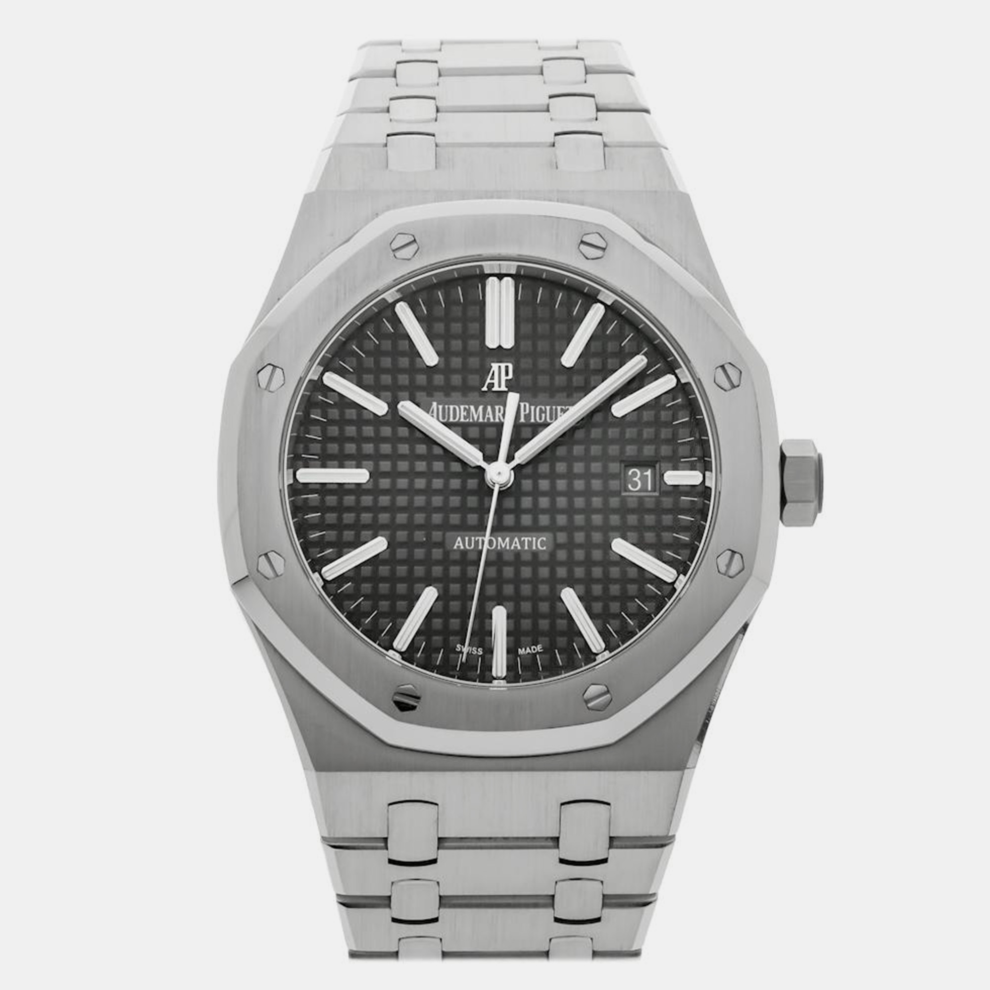 

Pre-Owned Audemars Piguet Royal Oak 15400ST.OO.1220ST.04, Black