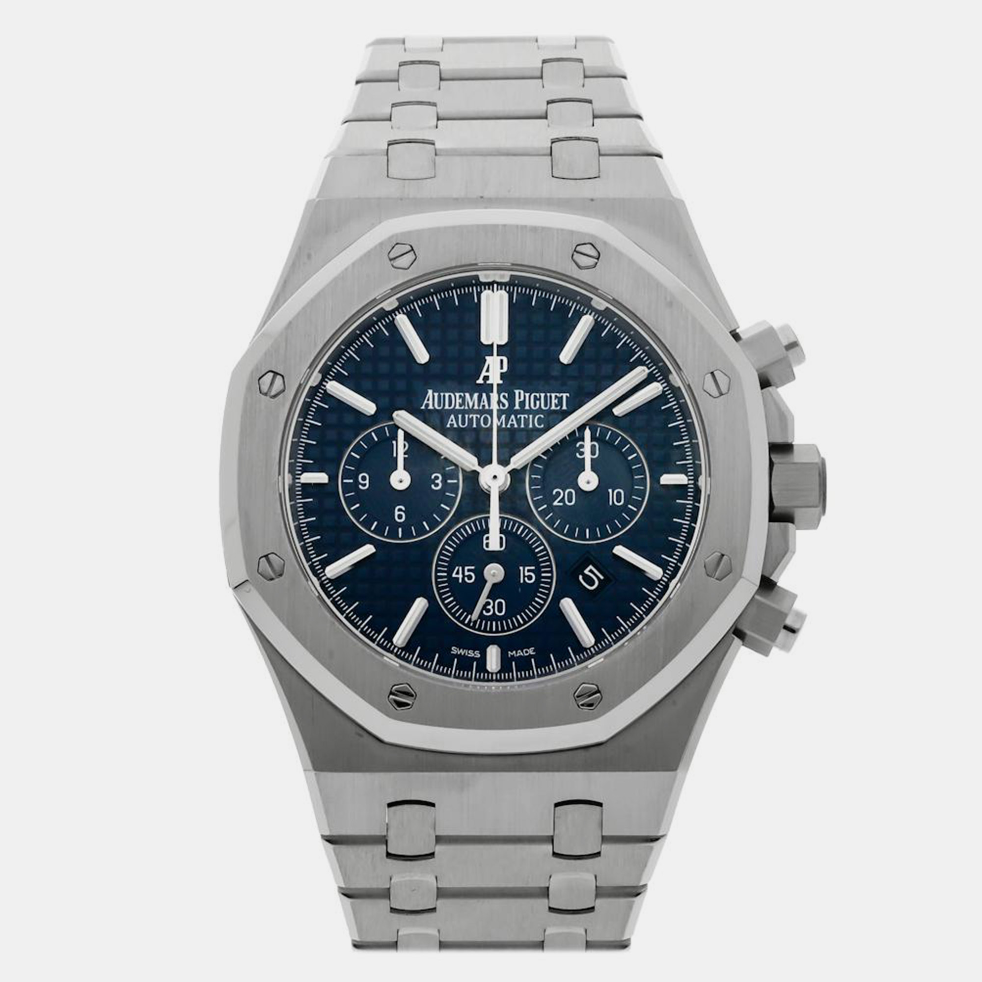 

Pre-Owned Audemars Piguet Royal Oak Chronograph 26320ST.OO.1220ST.03, Blue