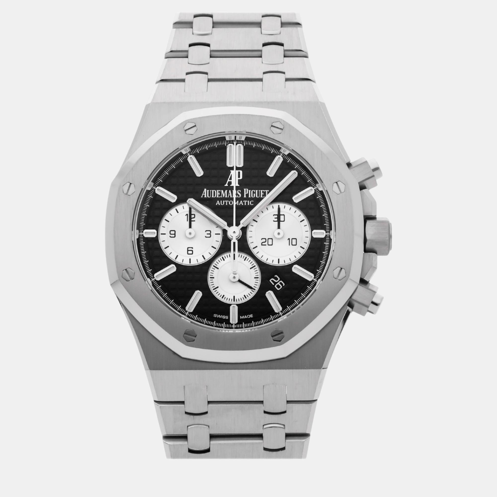 

Pre-Owned Audemars Piguet Royal Oak Chronograph 26331ST.OO.1220ST.02, Black