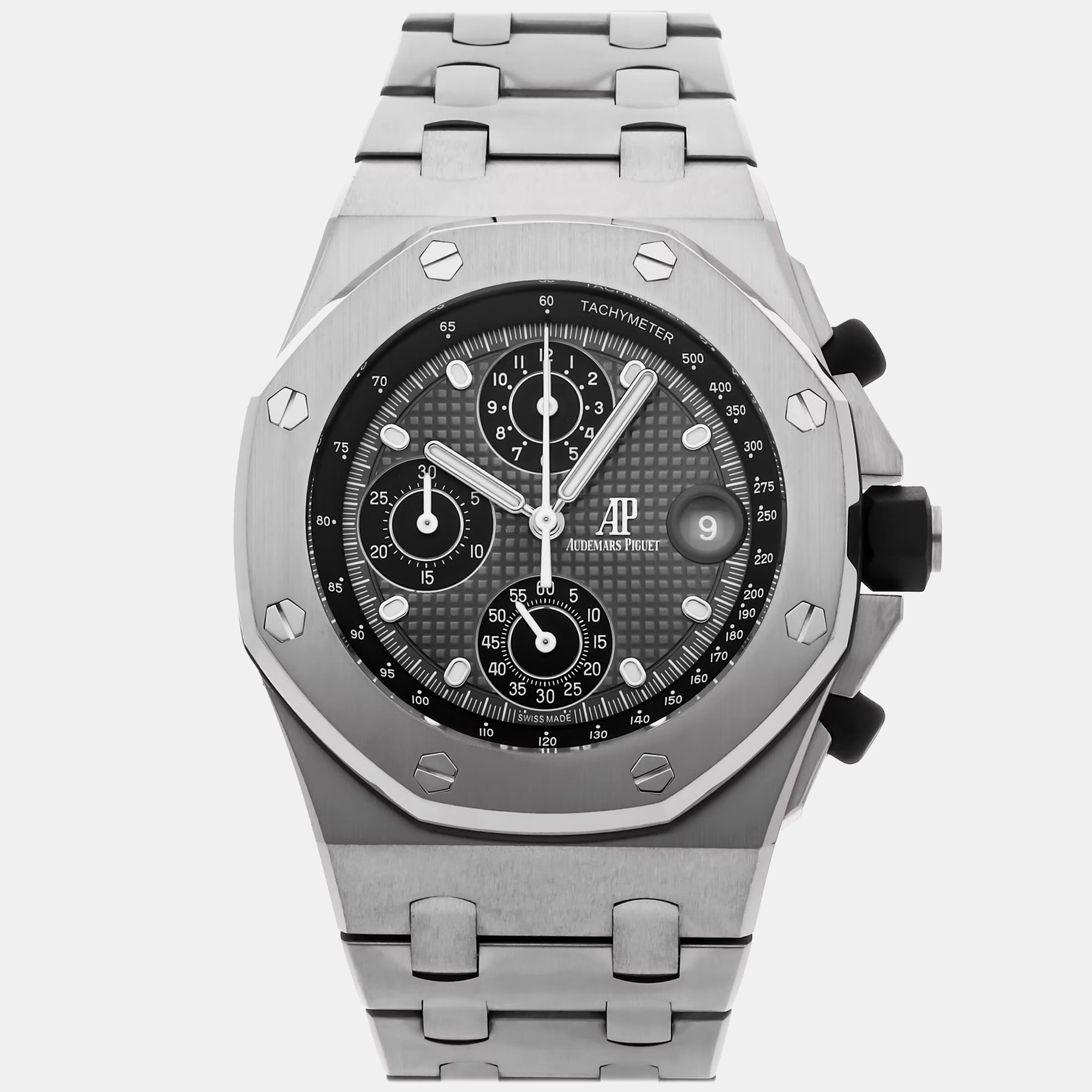 

Pre-Owned Audemars Piguet Royal Oak Offshore Chronograph 26238TI.OO.2000TI.01 42 mm, Grey