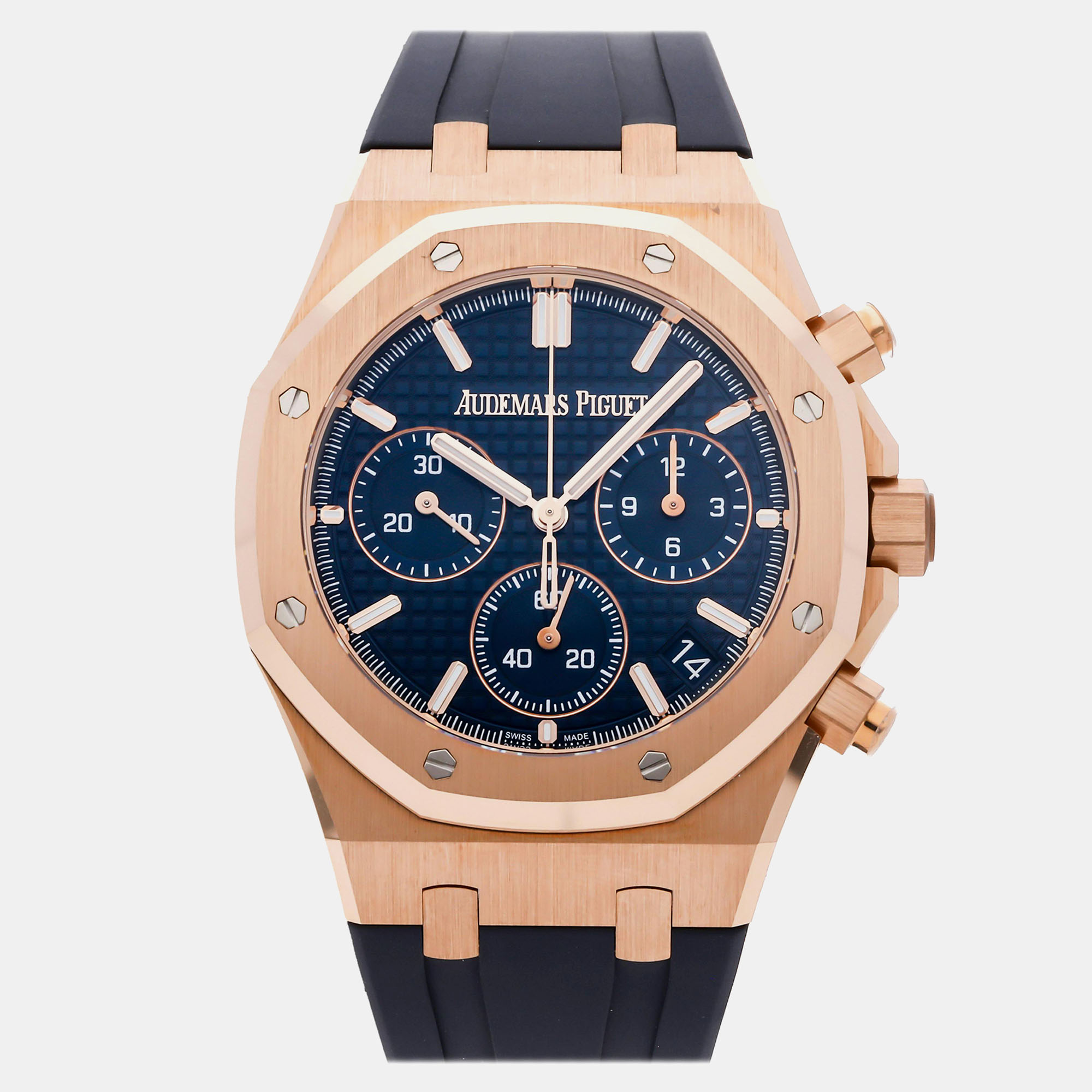 

Pre-Owned Audemars Piguet Royal Oak Chronograph 26240OR.OO.D315CR.02 41 mm, Blue