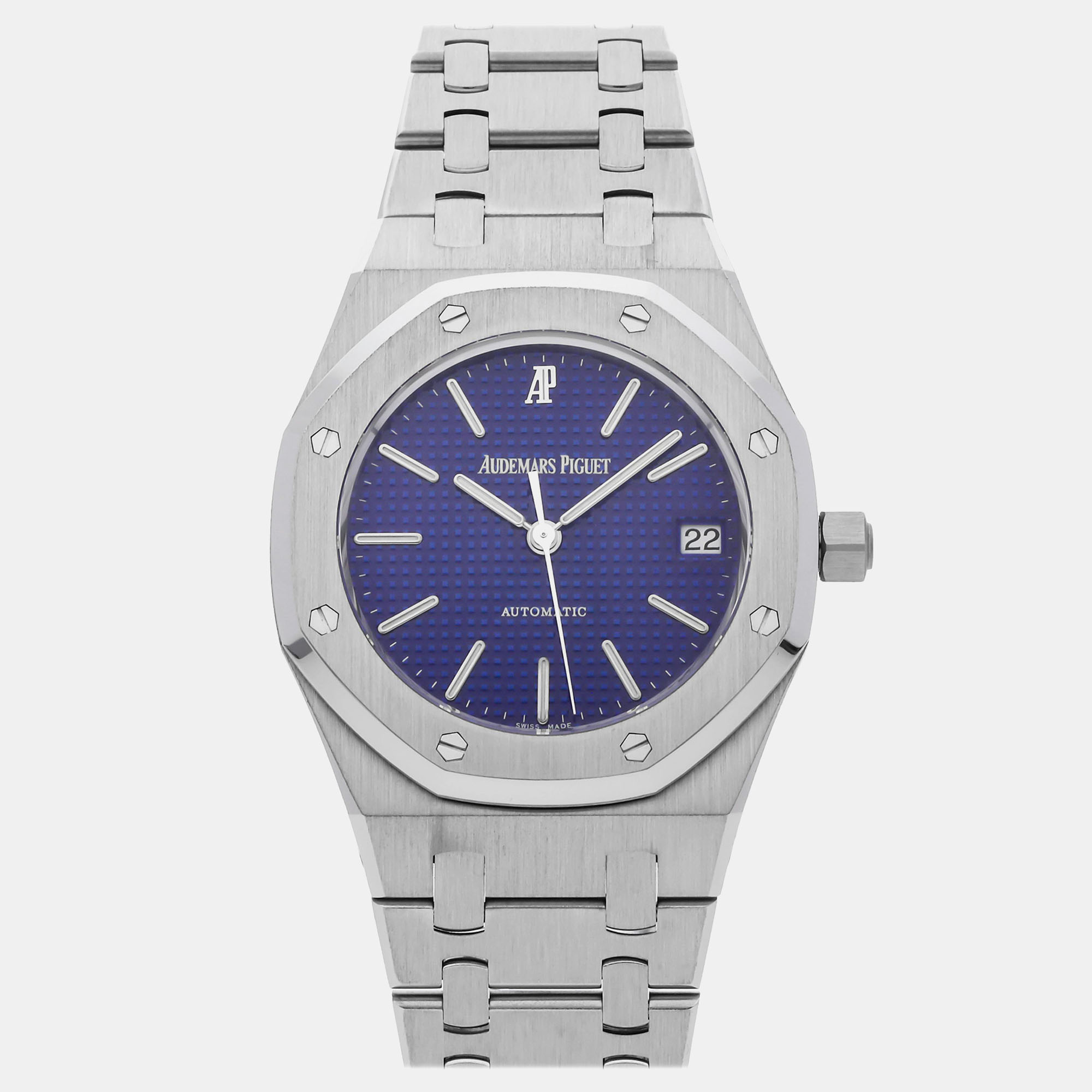 

Pre-Owned Audemars Piguet Royal Oak 14790ST.OO.0789ST.01, Blue