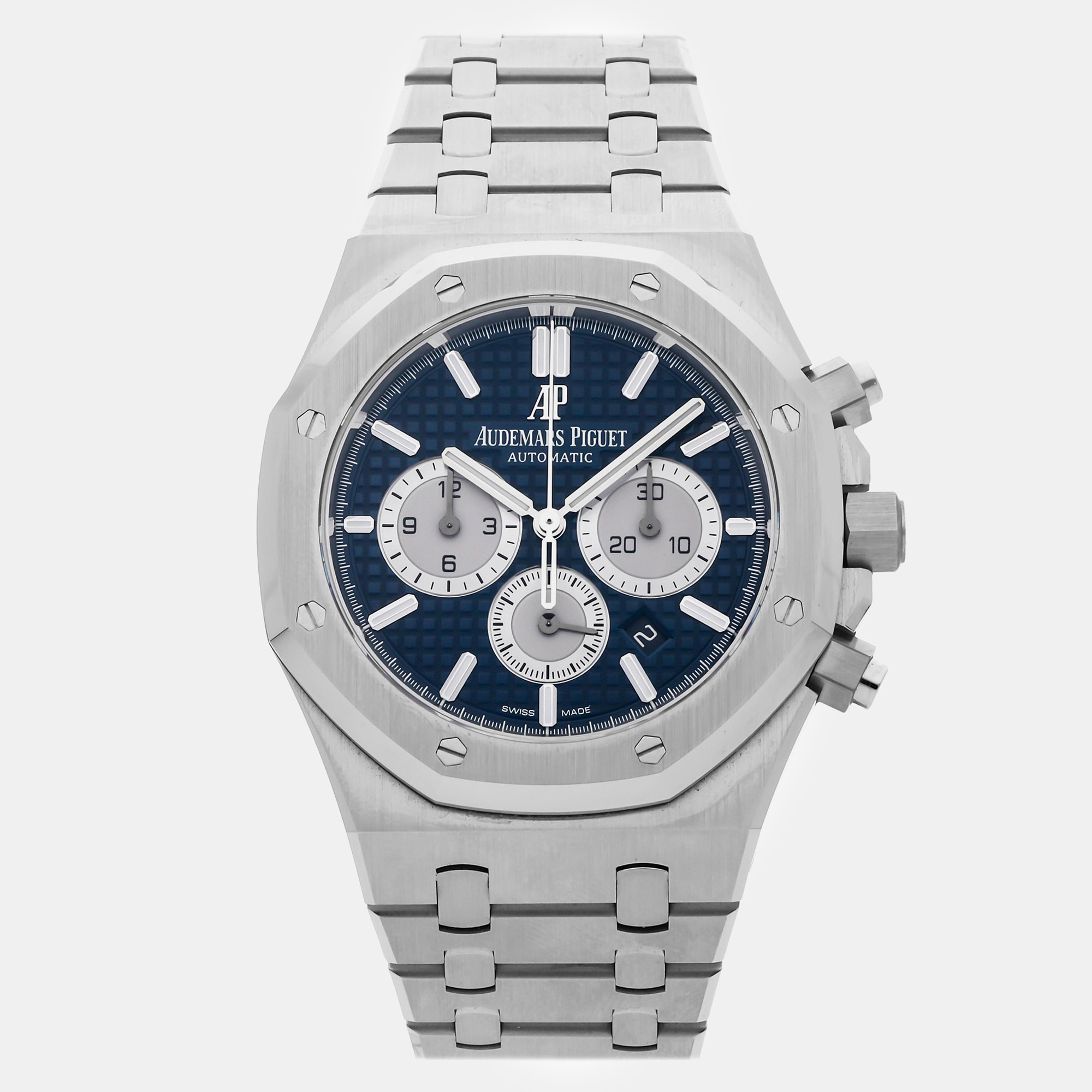 

Pre-Owned Audemars Piguet Royal Oak Chronograph 26331ST.OO.1220ST.01, Blue