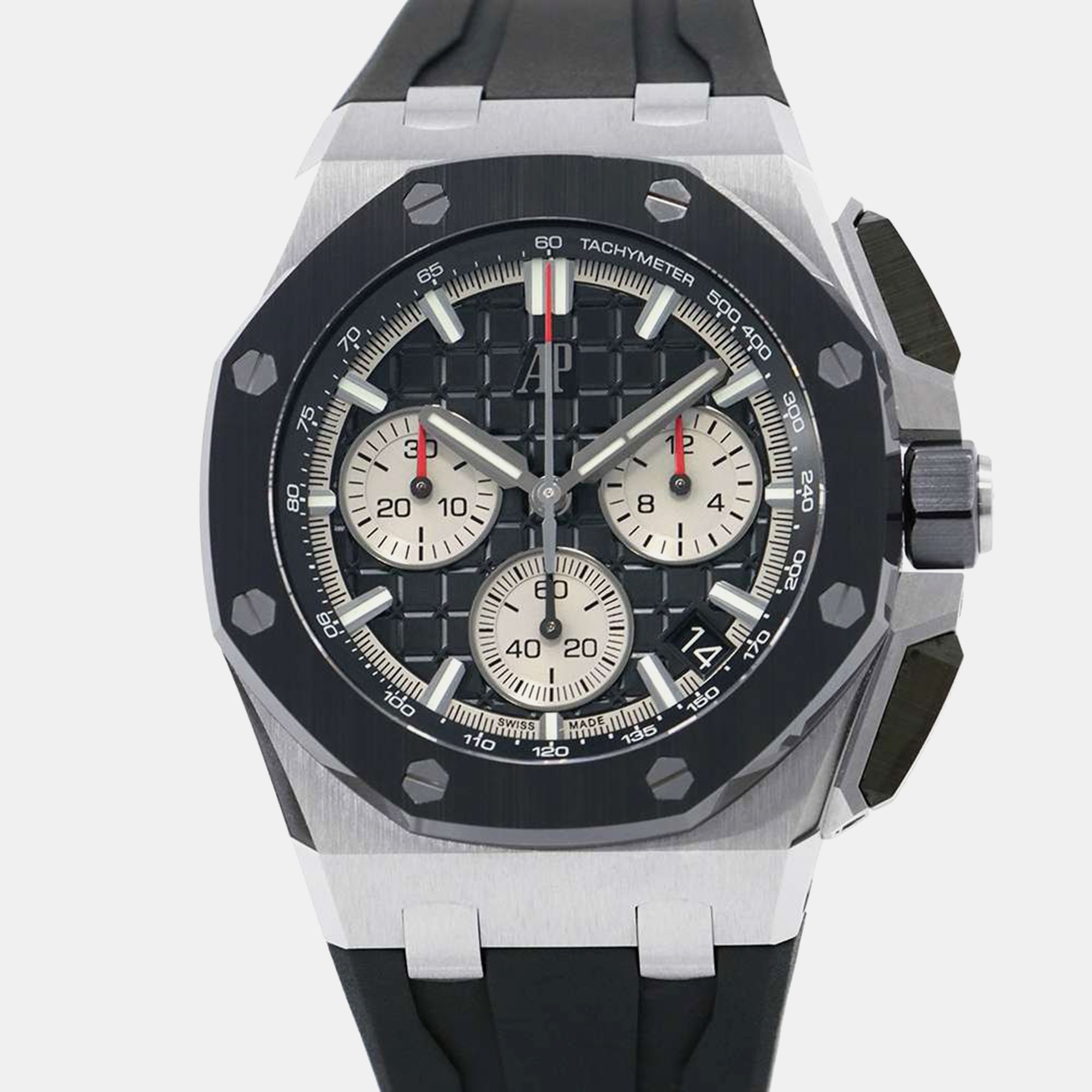 

Audemars Piguet Black Stainless Steel Royal Oak Offshore