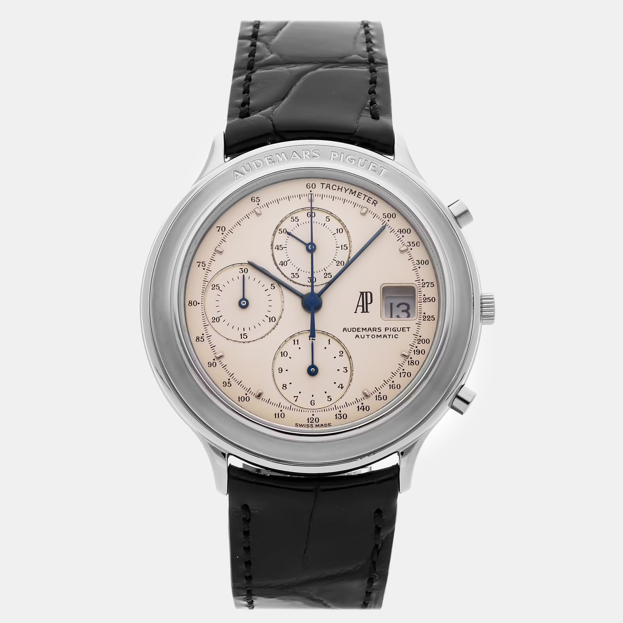 

Pre-Owned Audemars Piguet Huitieme Chronograph, White