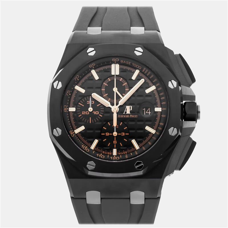 

Audemars Piguet Royal Oak Offshore Chronograph 26405CE.OO.A002CA.02 Automatic Ceramic Black Dial Men's Wristwatch
