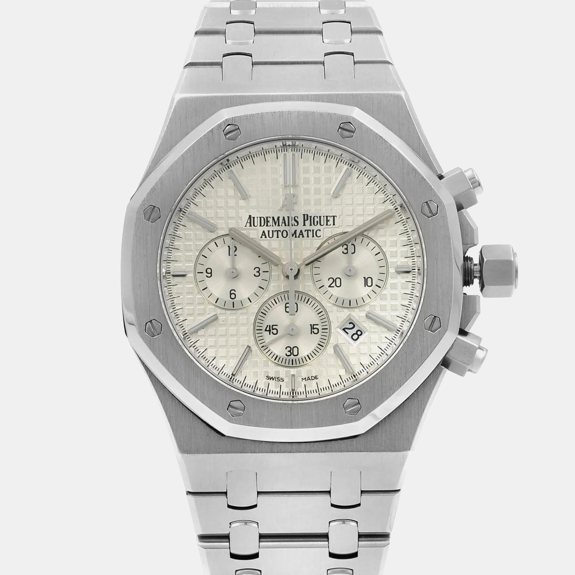 

Audemars Piguet Silver Stainless Steel Royal Oak 26320ST.OO.1220ST.02 Automatic Men's Wristwatch 41 mm