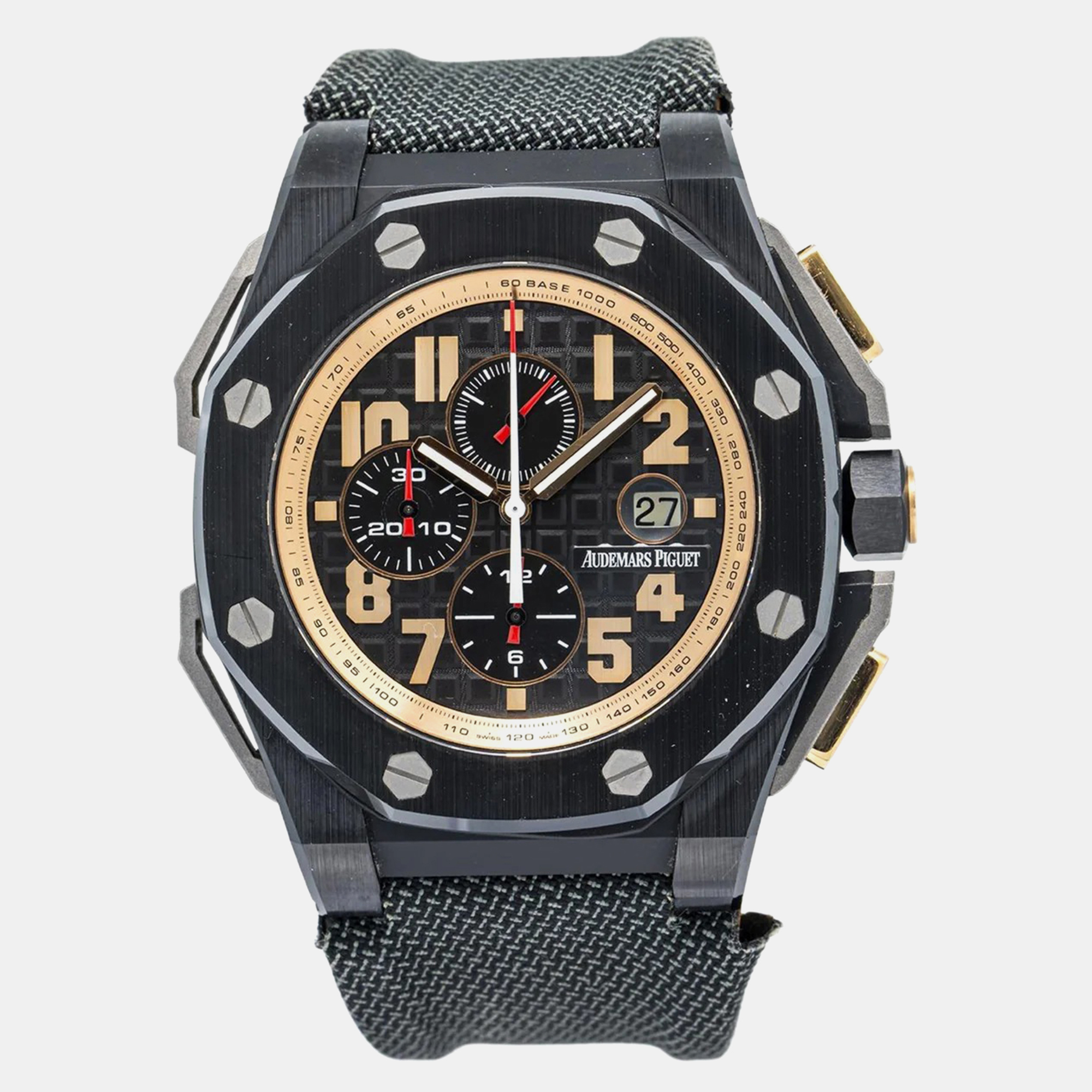 

Audemars Piguet RoyalOak Offshore 263781O Automatic Black Ceramic Men's Wristwatch