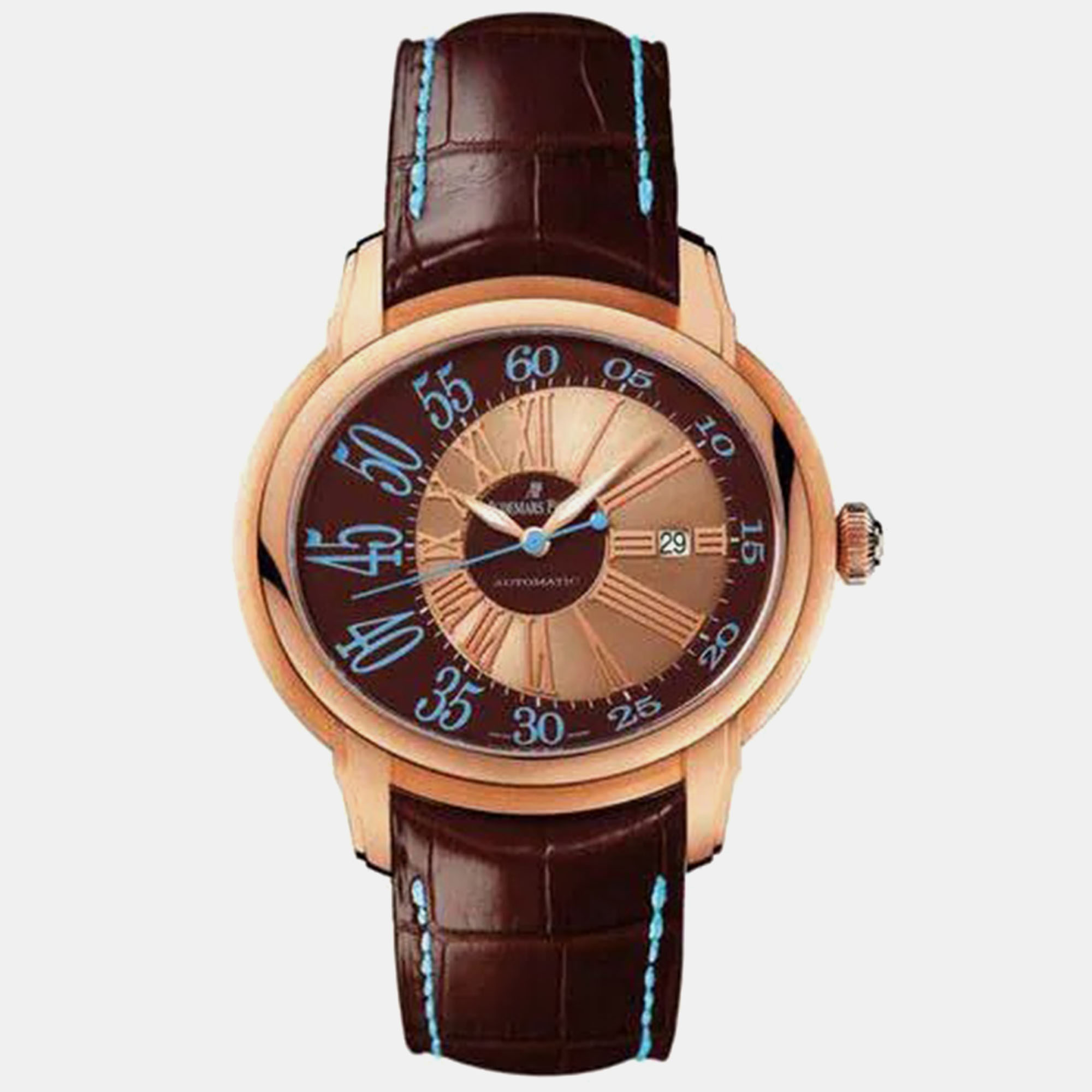 

Audemars Piguet Millenary 15320OR.OO.D095CR.01 Automatic Brown 18k Rose Gold Men's Wristwatch 40 mm