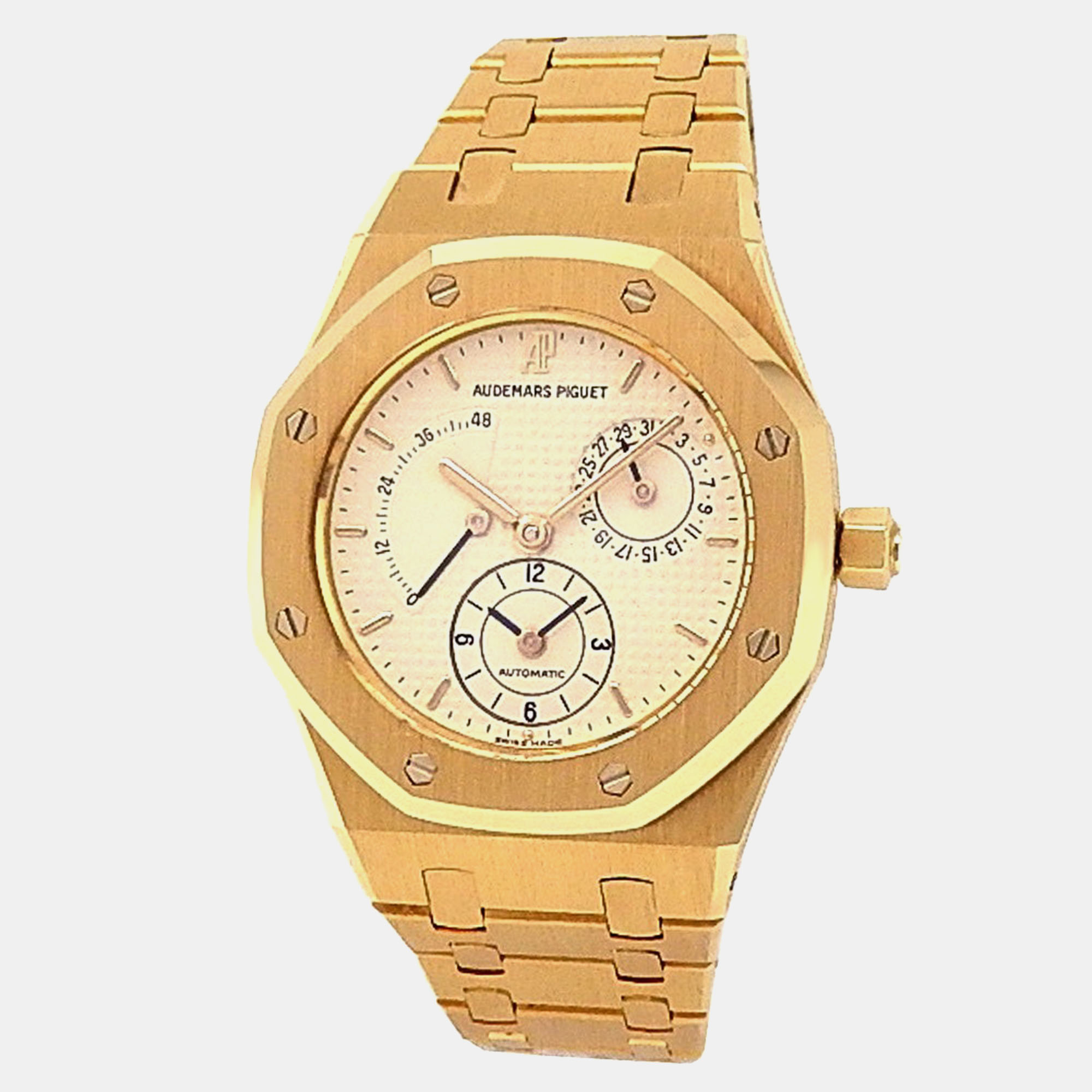 

Audemars Piguet Royal Oak 25730BA.OO.0789BA.06 Automatic White 18k Yellow Gold Men's Wristwatch 36 mm