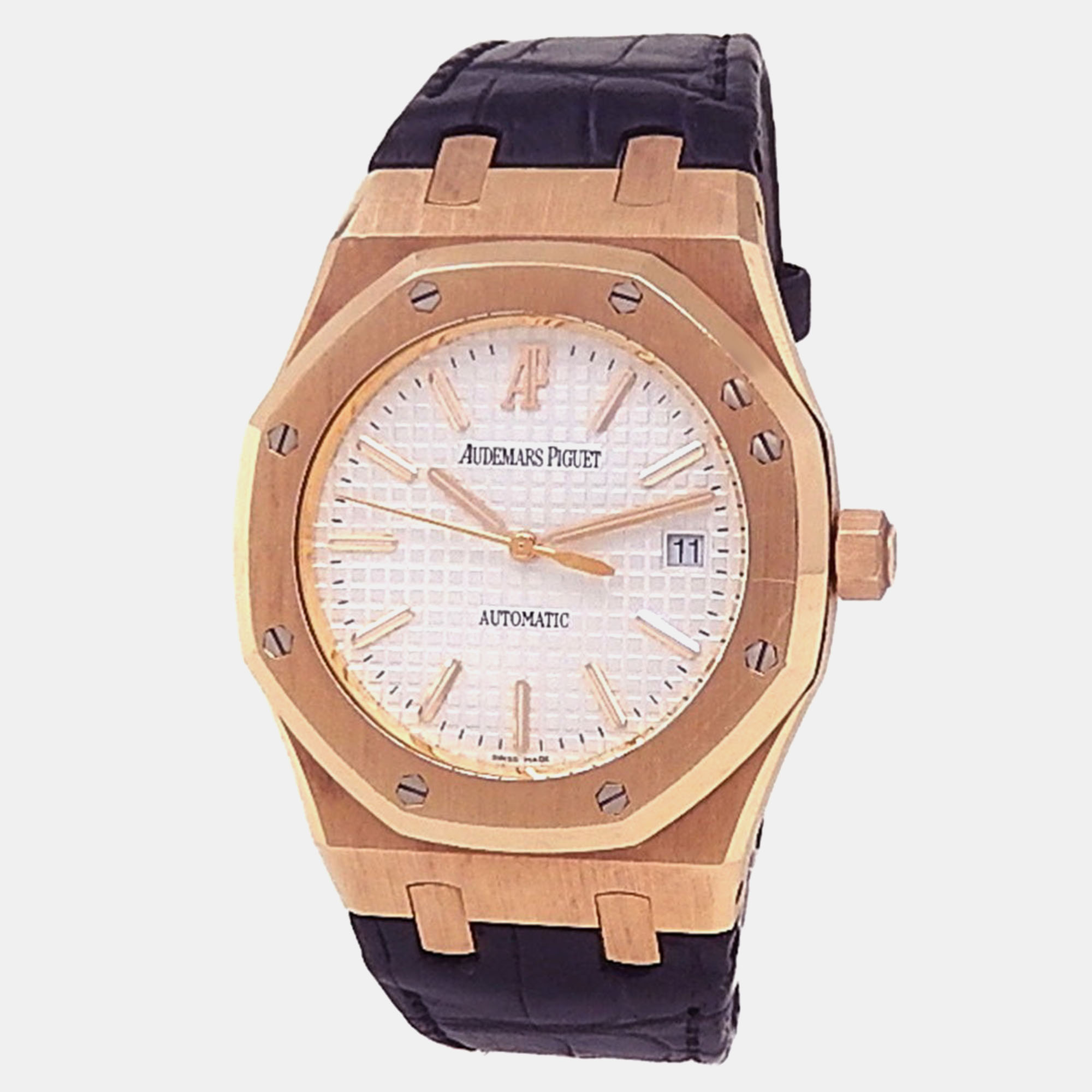 

Audemars Piguet Royal Oak 15300OR.OO.D088CR.02 Automatic Silver 18k Rose Gold Men's Wristwatch 39 mm