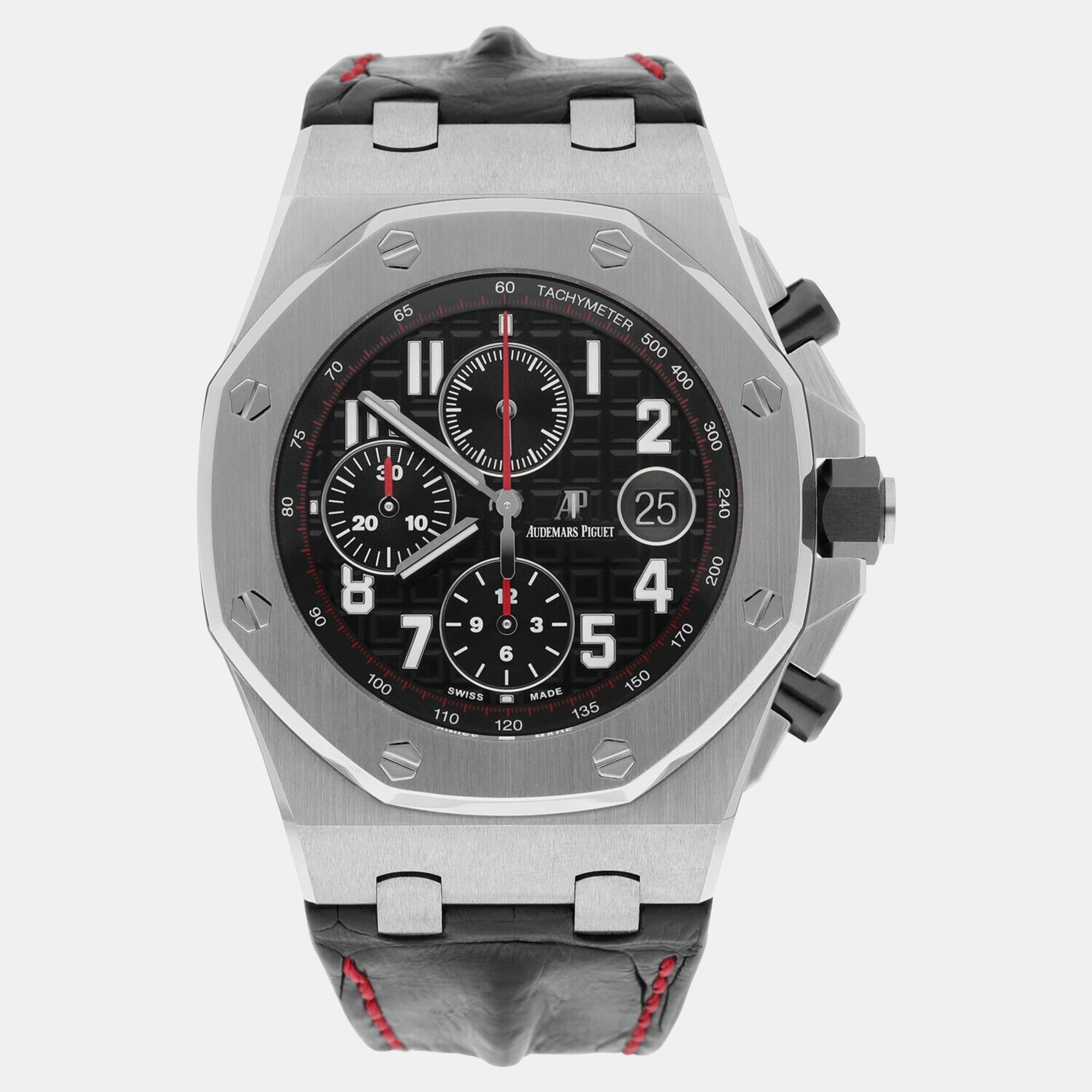 

Audemars Piguet Royal Oak Offshore 26470ST Automatic Black Stainless Steel Men's Wristwatch 42 mm