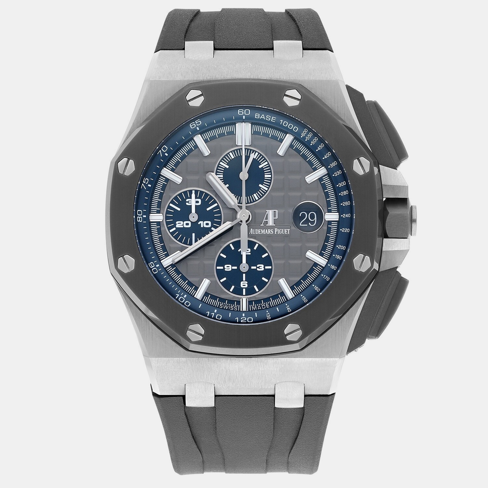 

Audemars Piguet Royal Oak Offshore 26400io.oo.a004ca.02 Automatic Grey Titanium Men's Wristwatch 44 mm