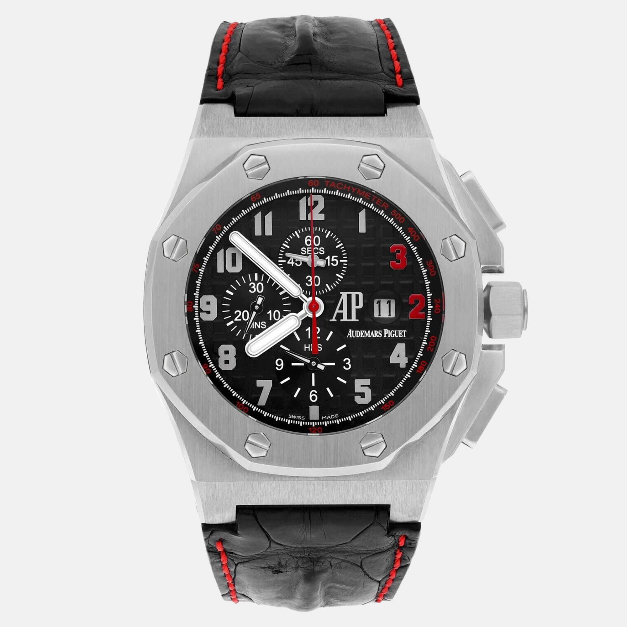 

Audemars Piguet Royal Oak Offshore 26133ST.OO.A101CR.01 Automatic Black Stainless Steel Men's Wristwatch 48 mm