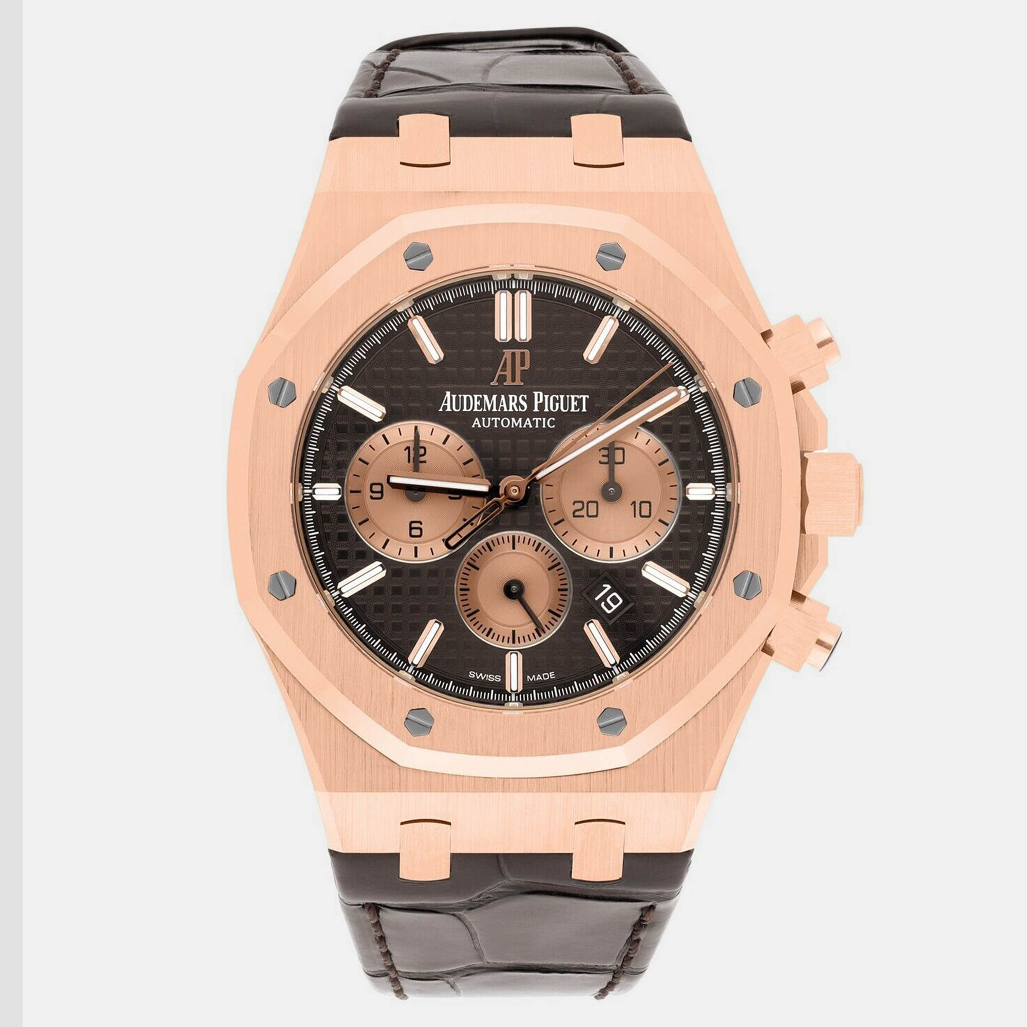 

Audemars Piguet Royal Oak 26331OR.OO.D821CR.01 Automatic Brown 18k Rose Gold Men's Wristwatch 41 mm