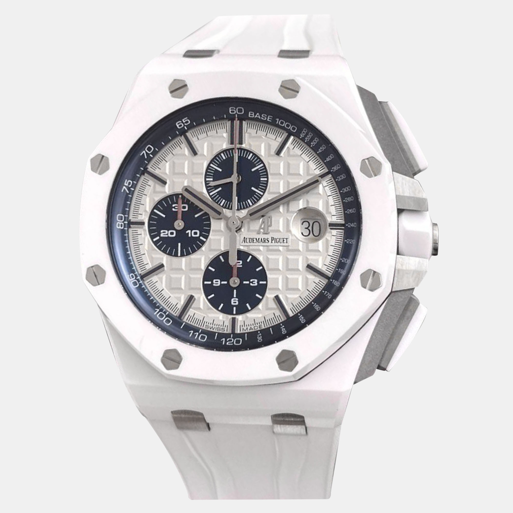 

Audemars Piguet Royal Oak Offshore White Ceramic Men's Wristwatch 44 mm