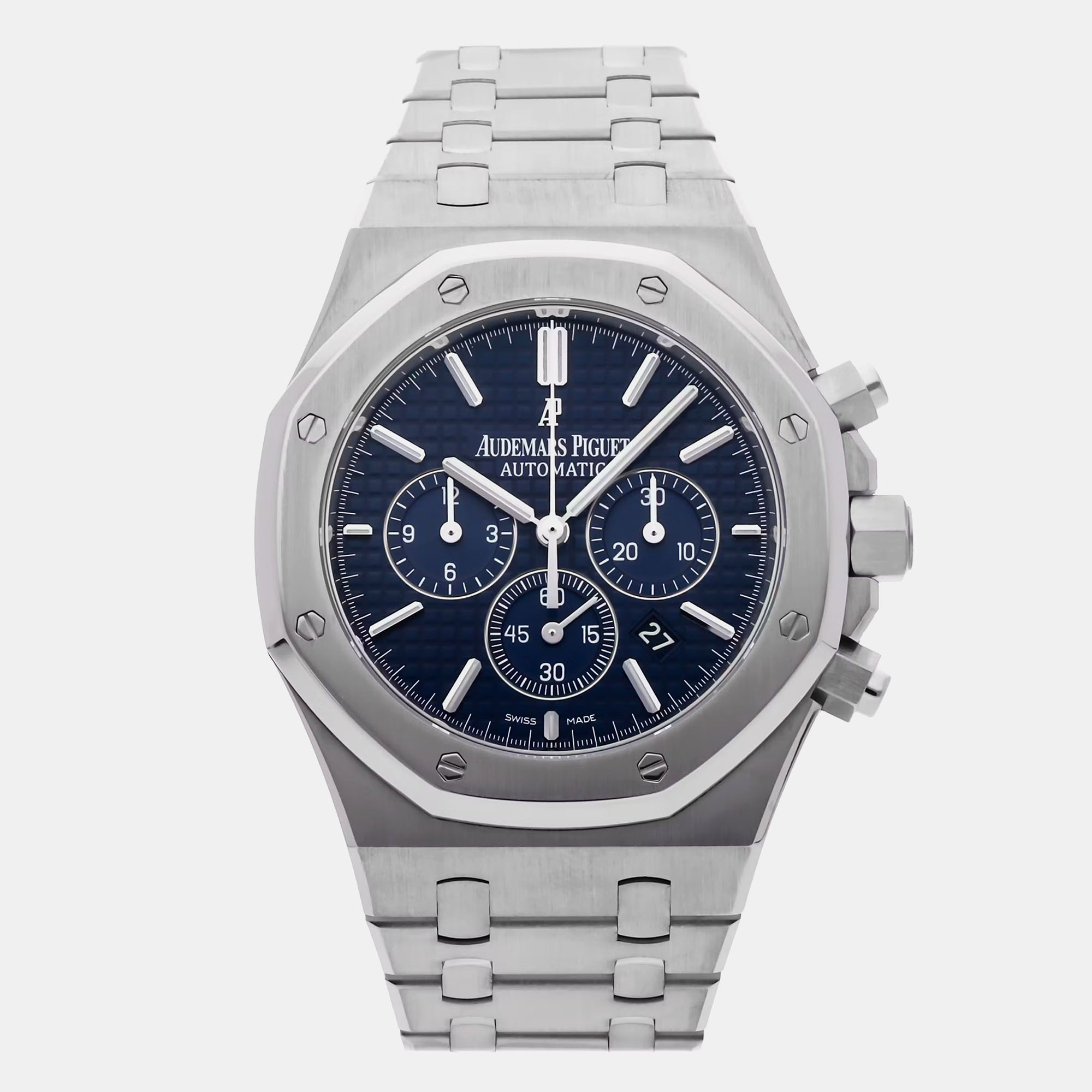 

Pre-Owned Audemars Piguet Royal Oak Chronograph 26320ST.OO.1220ST.03, Blue