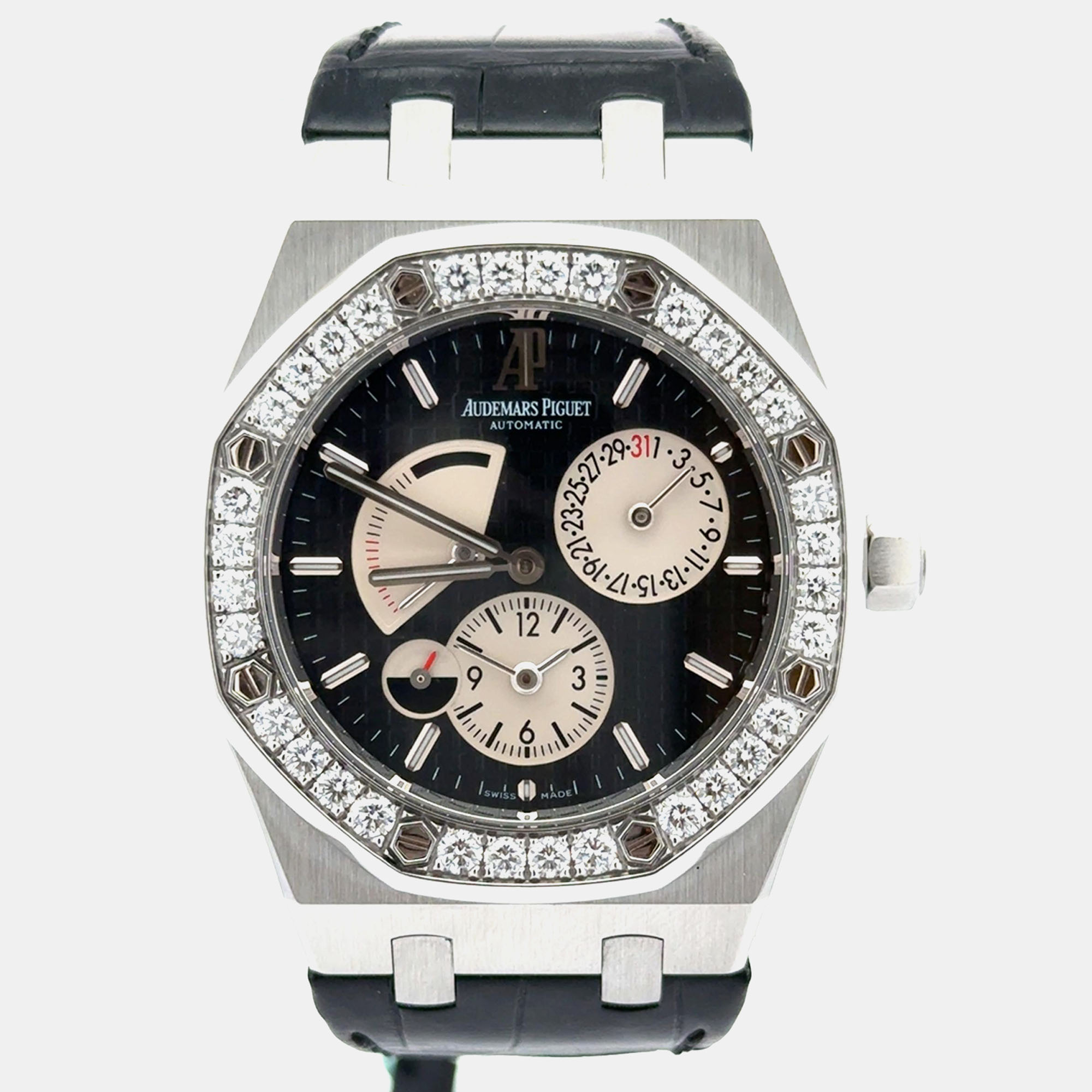 

Audemars Piguet Royal Oak 26125ST Automatic Black Stainless Steel Men’s Wristwatch 39 mm