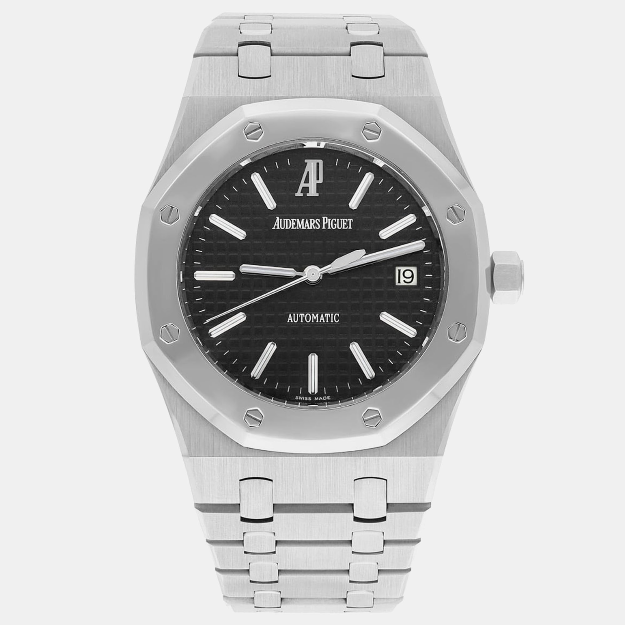 

Audemars Piguet Royal Oak Sogo Seibu Anniversary Limited Edition 15300ST Automatic Black Stainless Steel Men's Wristwatch 39 mm