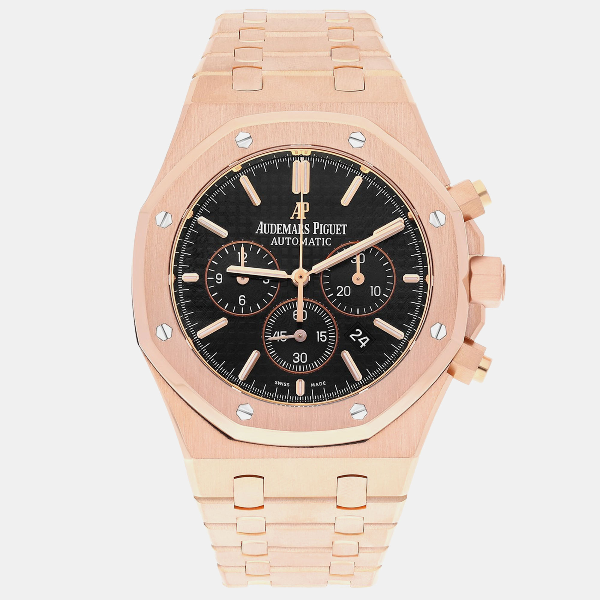 

Audemars Piguet Royal Oak 26320OR.OO.1220OR.01 Automatic Black 18k rose gold Men's Wristwatch 41 mm