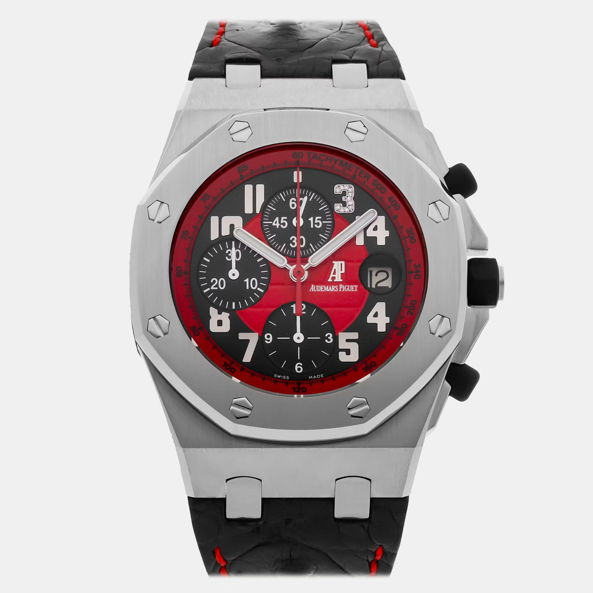 

Pre-Owned Audemars Piguet Royal Oak Offshore Masato 26195ST.OO.D101CR.01 Automatic 42 mm, Black