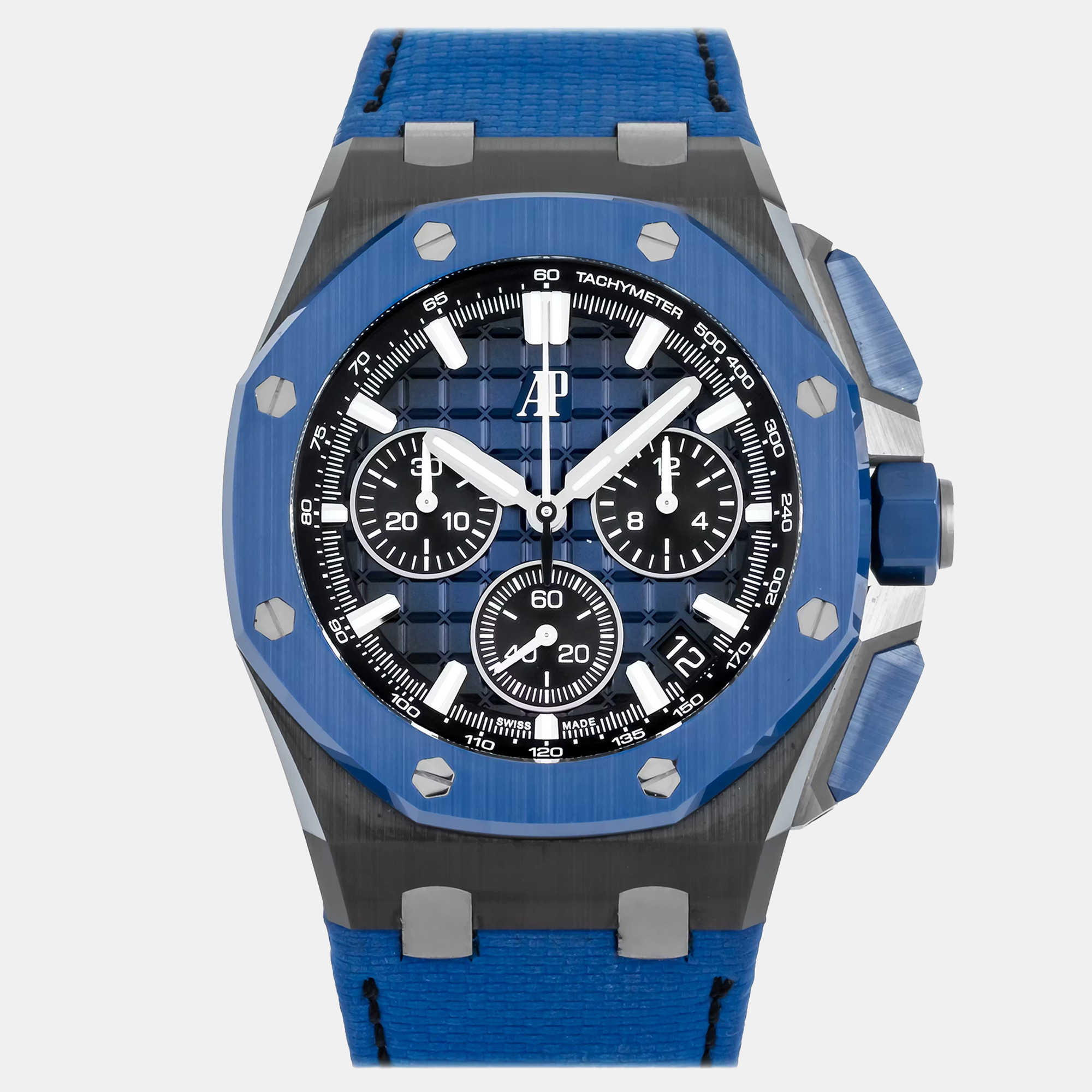 

Pre-Owned Audemars Piguet Royal Oak Offshore 26420CE.OO.A043VE.01, Blue